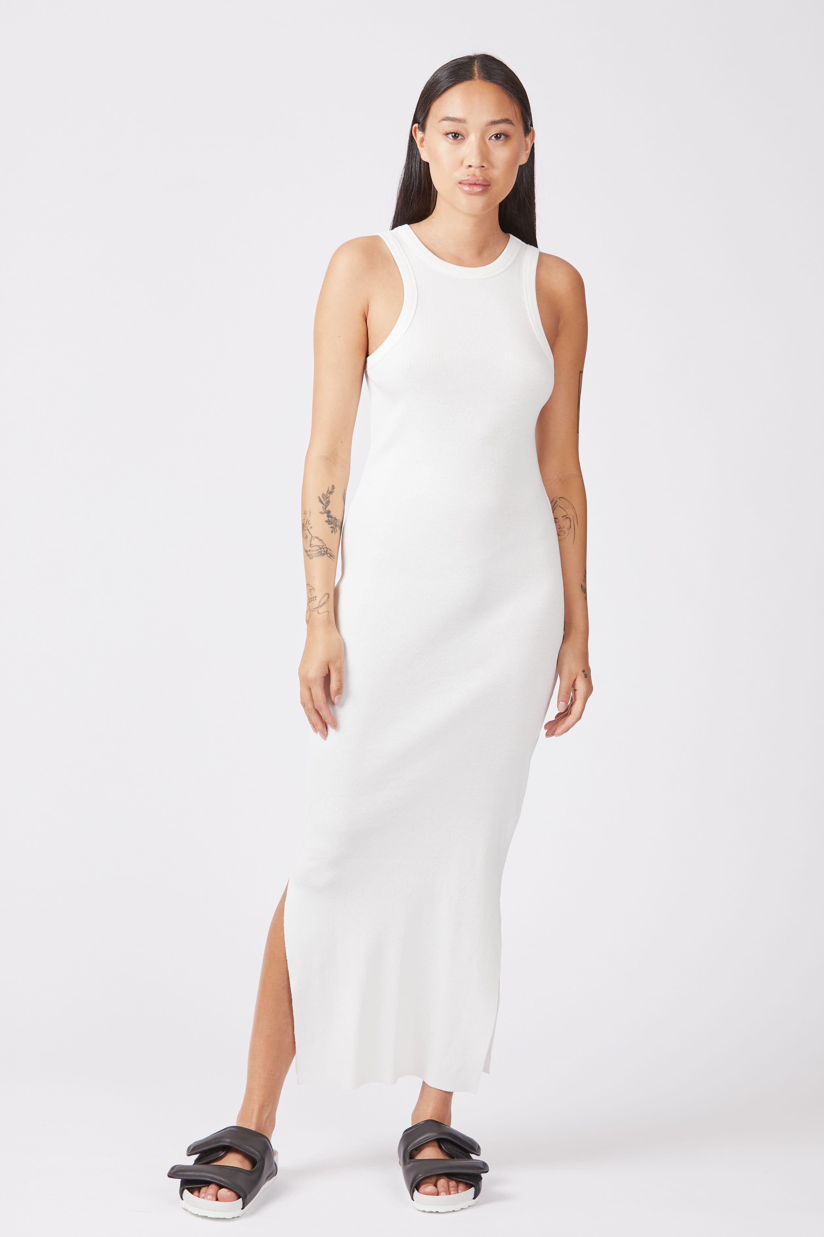 Thom Krom Stretchkleid white