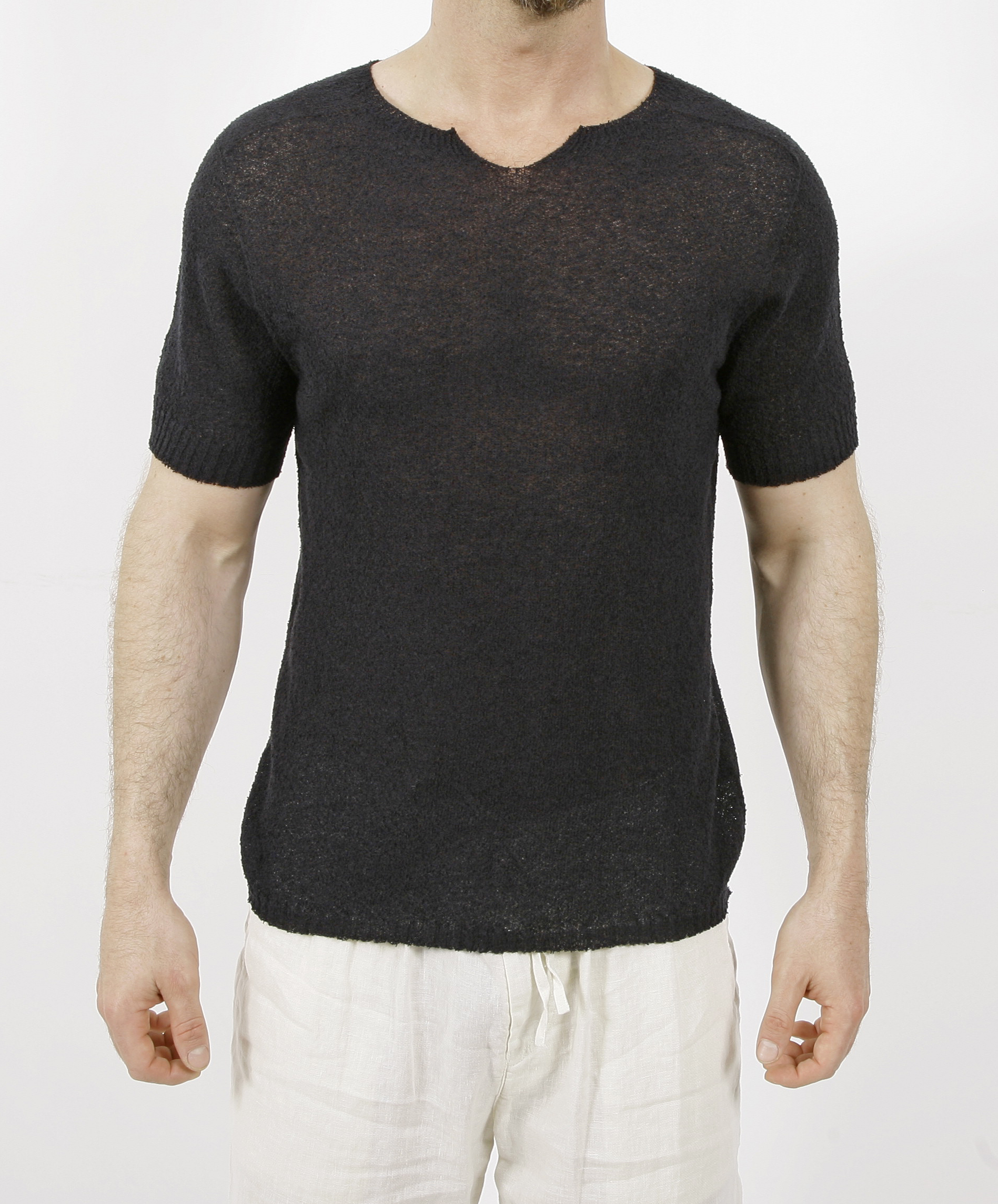 Hannes Roether Knit V-Shirt 