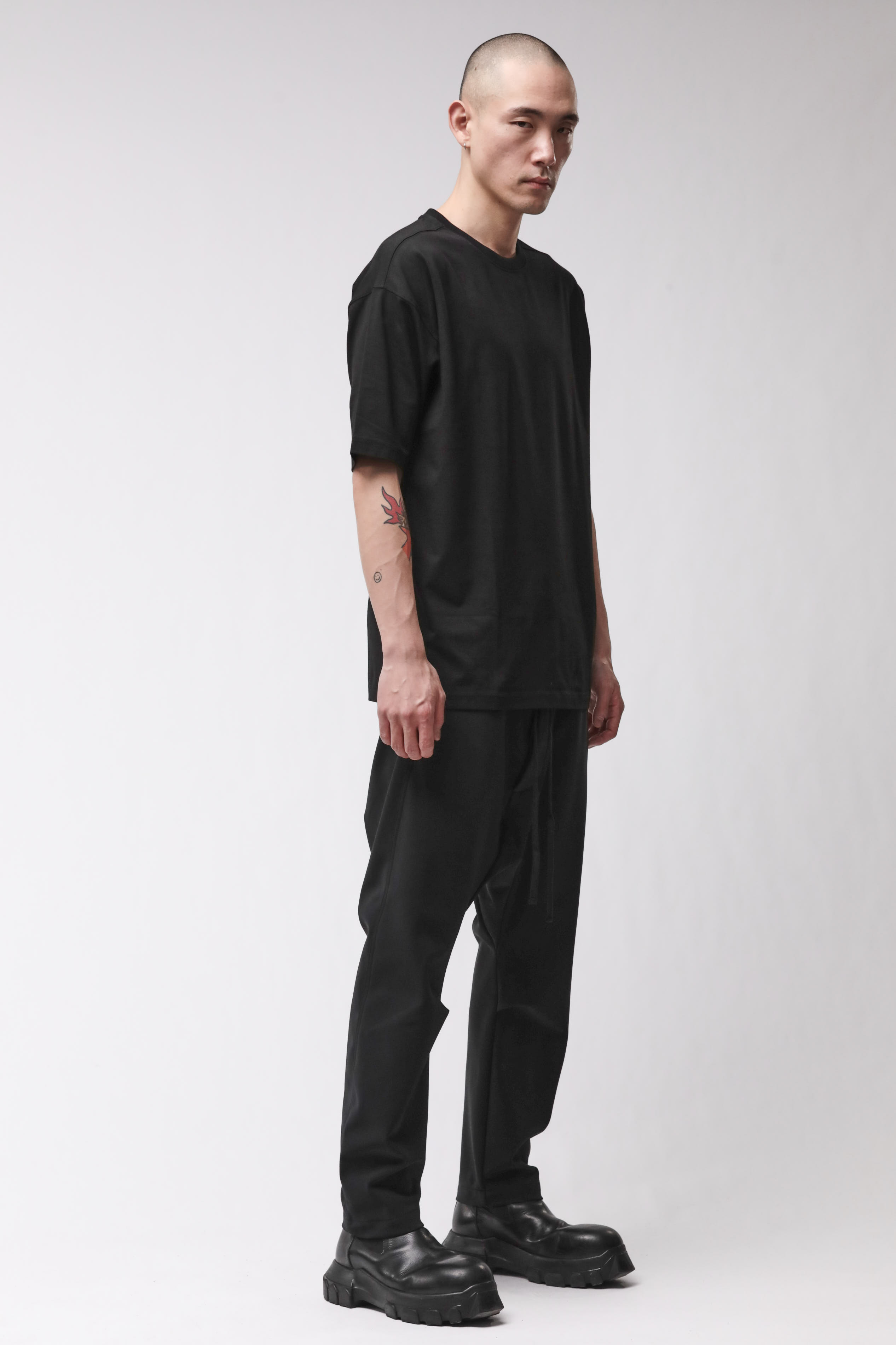 Thom Krom Printed Round Neck Shirt