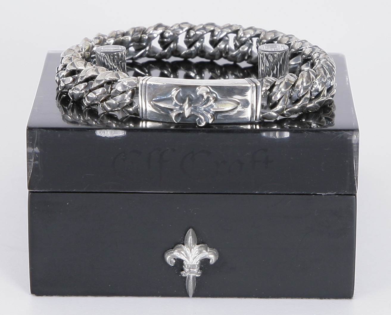 Elfcraft Silber- Armband long Lily