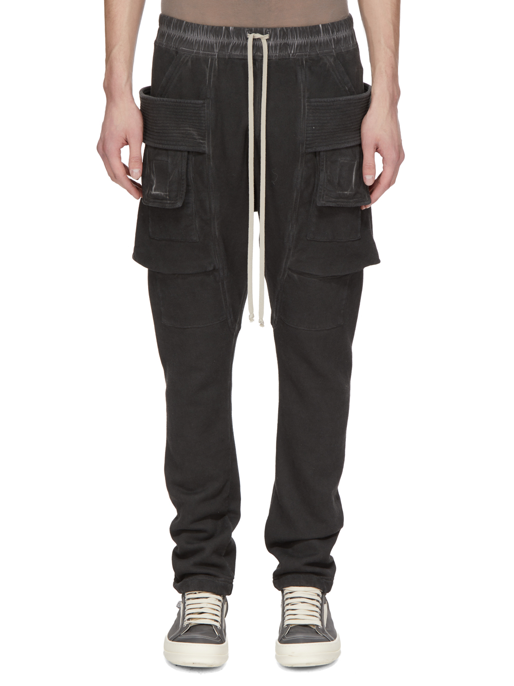 DRKSHDW by Rick Owens Creatch Cargo Faded Black