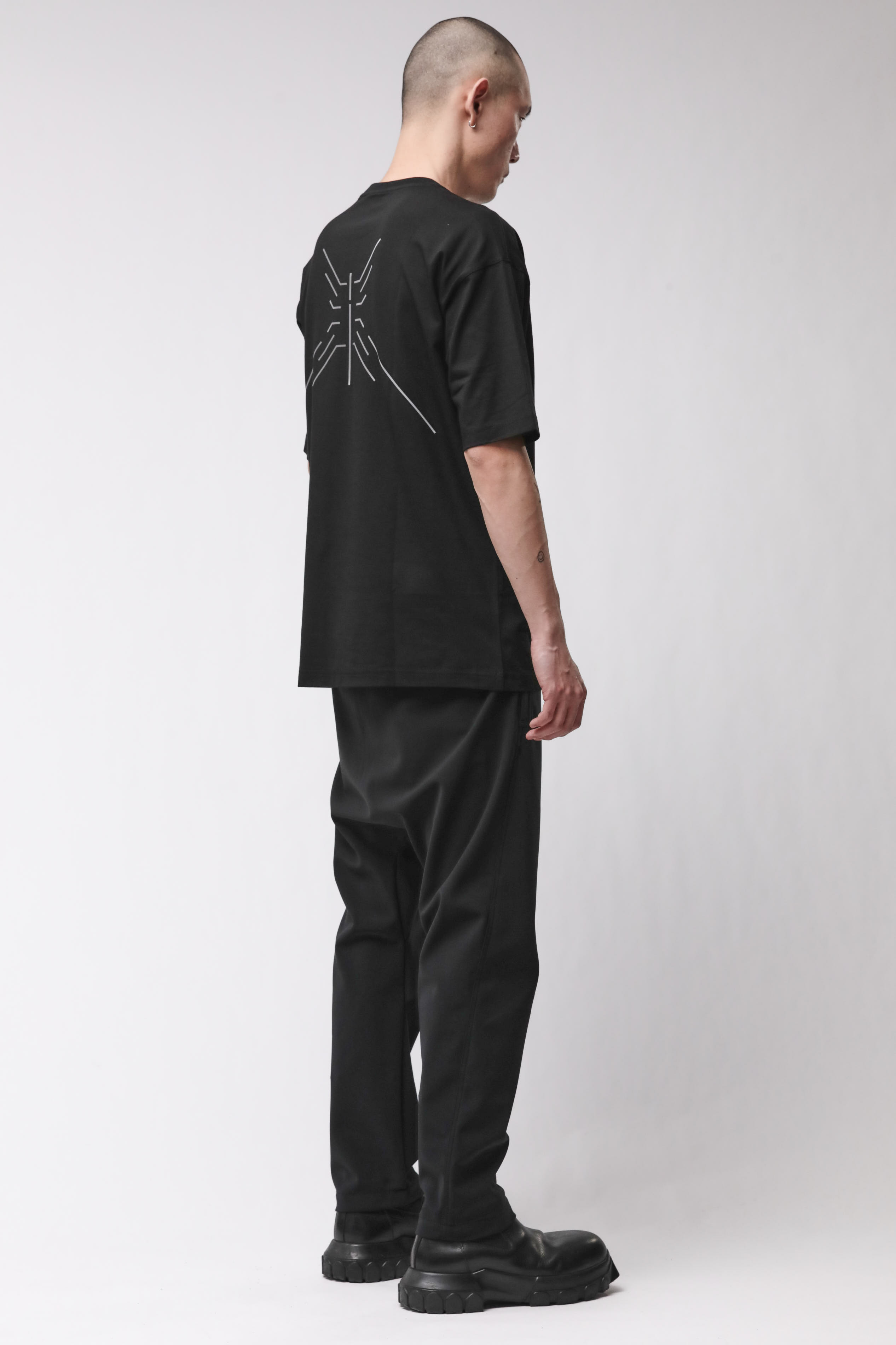 Thom Krom Printed Round Neck Shirt