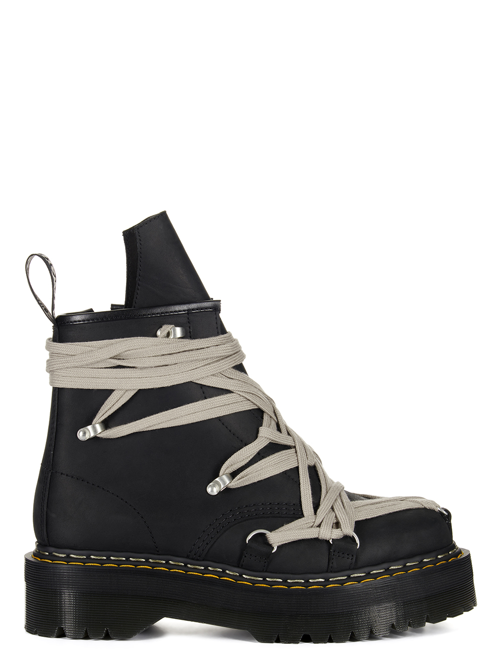 Dr. Martens & Rick Owens  QUAD SOLE MEGALACE BOOT