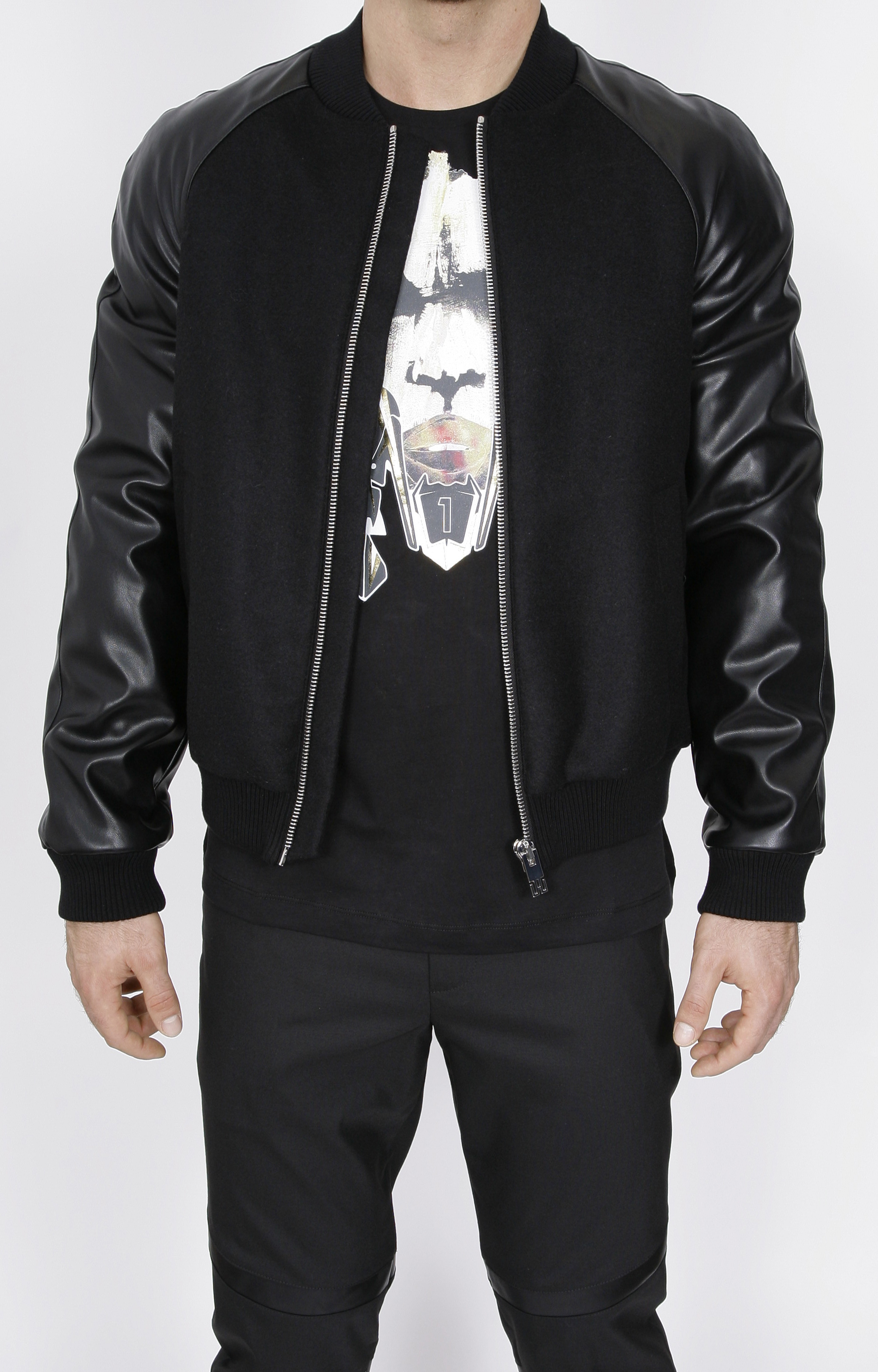 Akan Mask Bomber Jacket