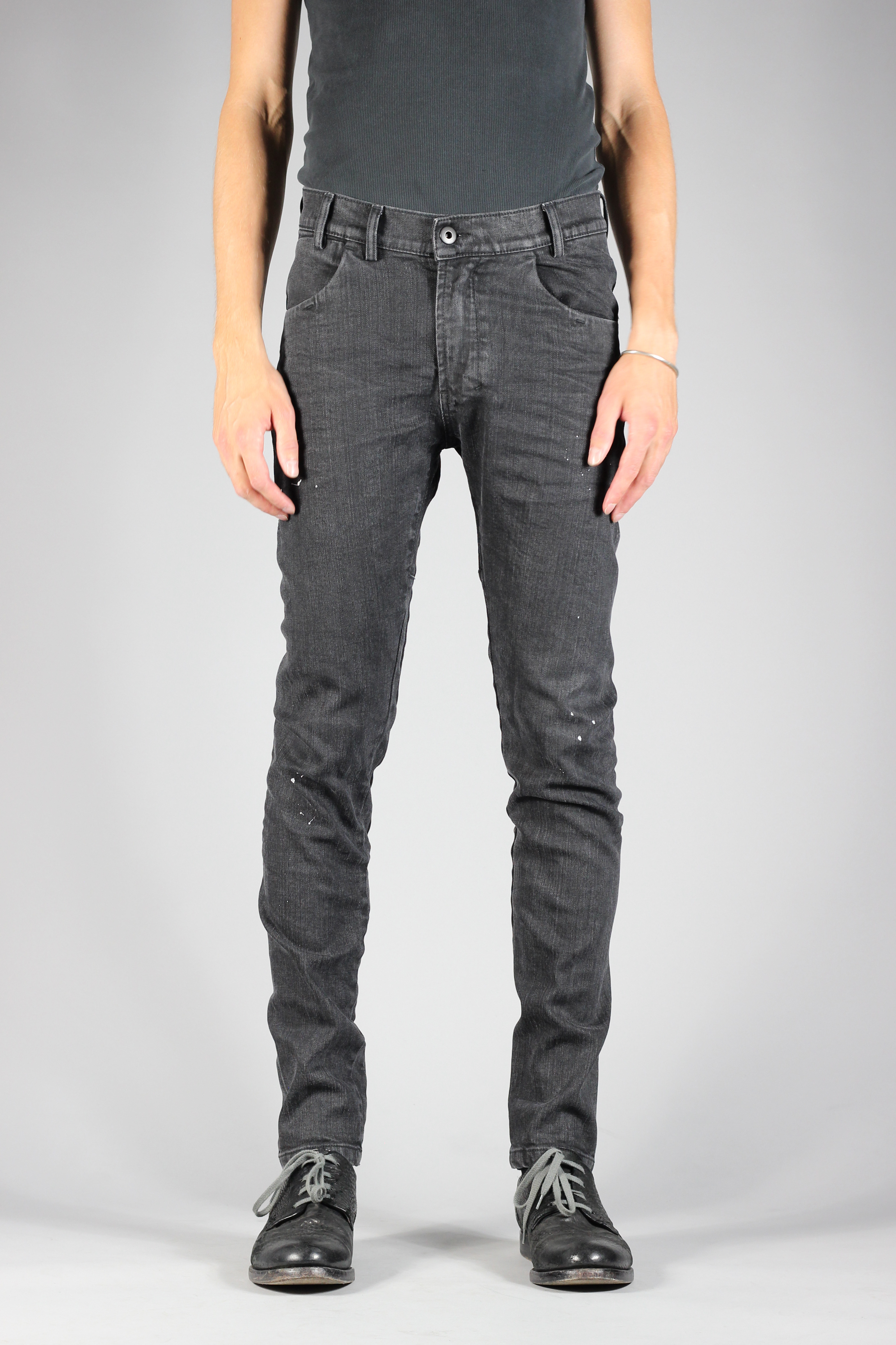 Versuchskind Slim Jeans slightly waxed with spot