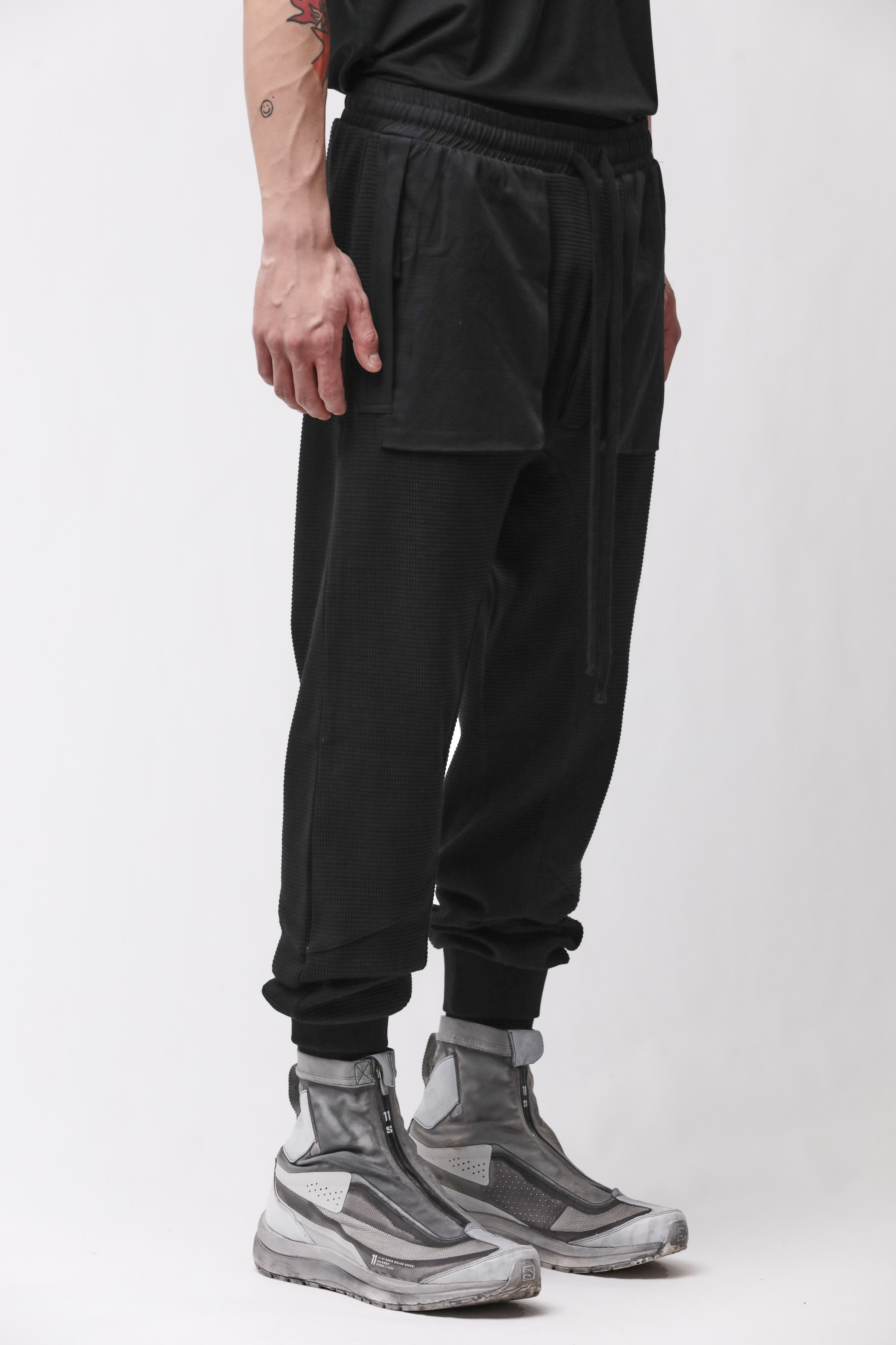 Thom Krom Drop Crotch Trousers