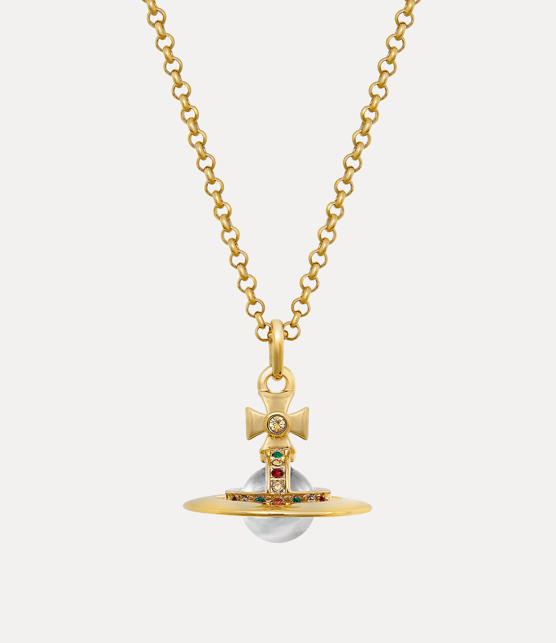 Vivienne Westwood New Tiny orb Pendant gold