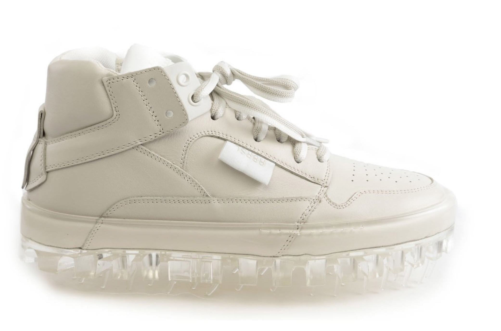 RBRSL Rubber Soul BOLD grey sneakers with crystal sole