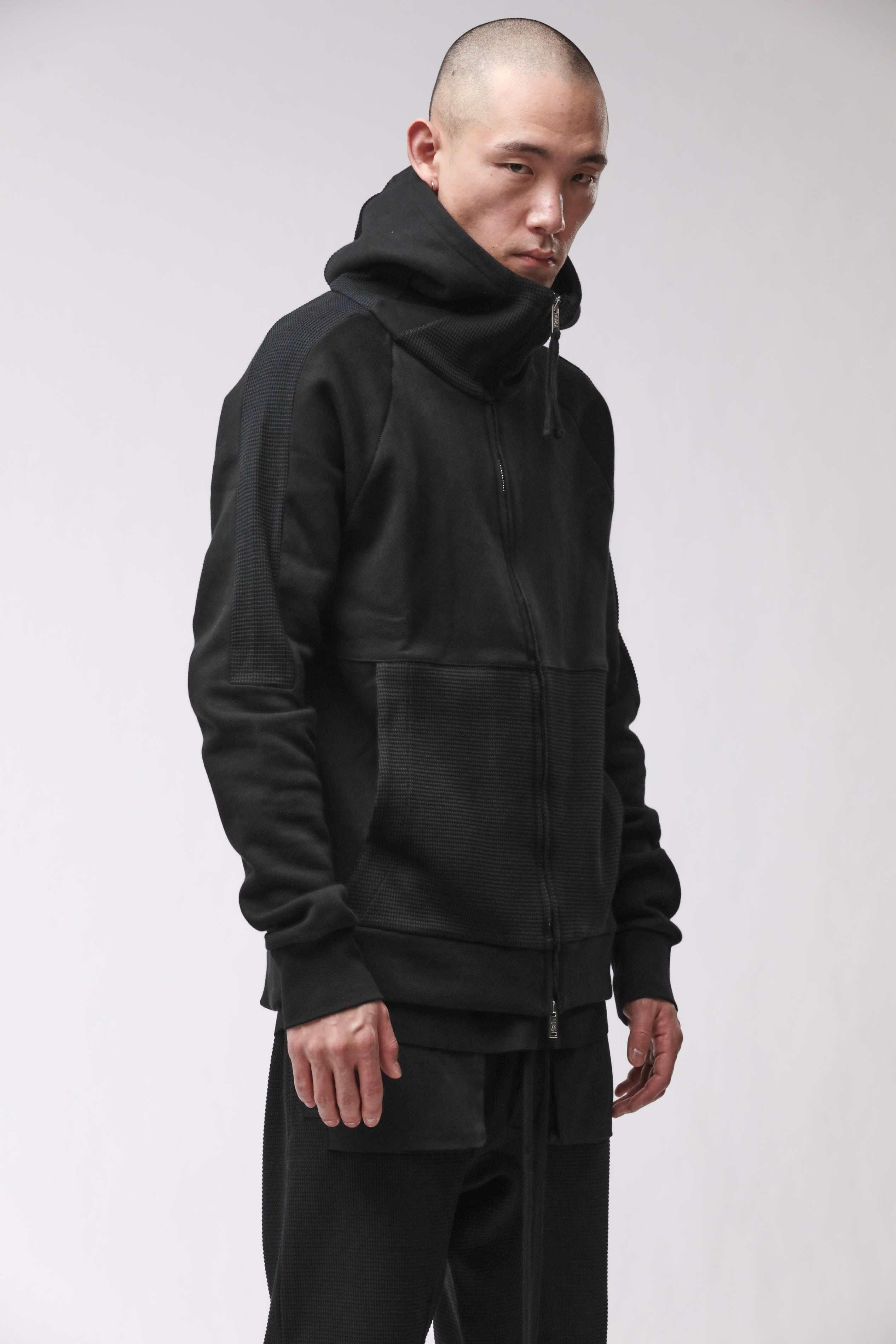 Thom Krom Hooded Zip Jacket