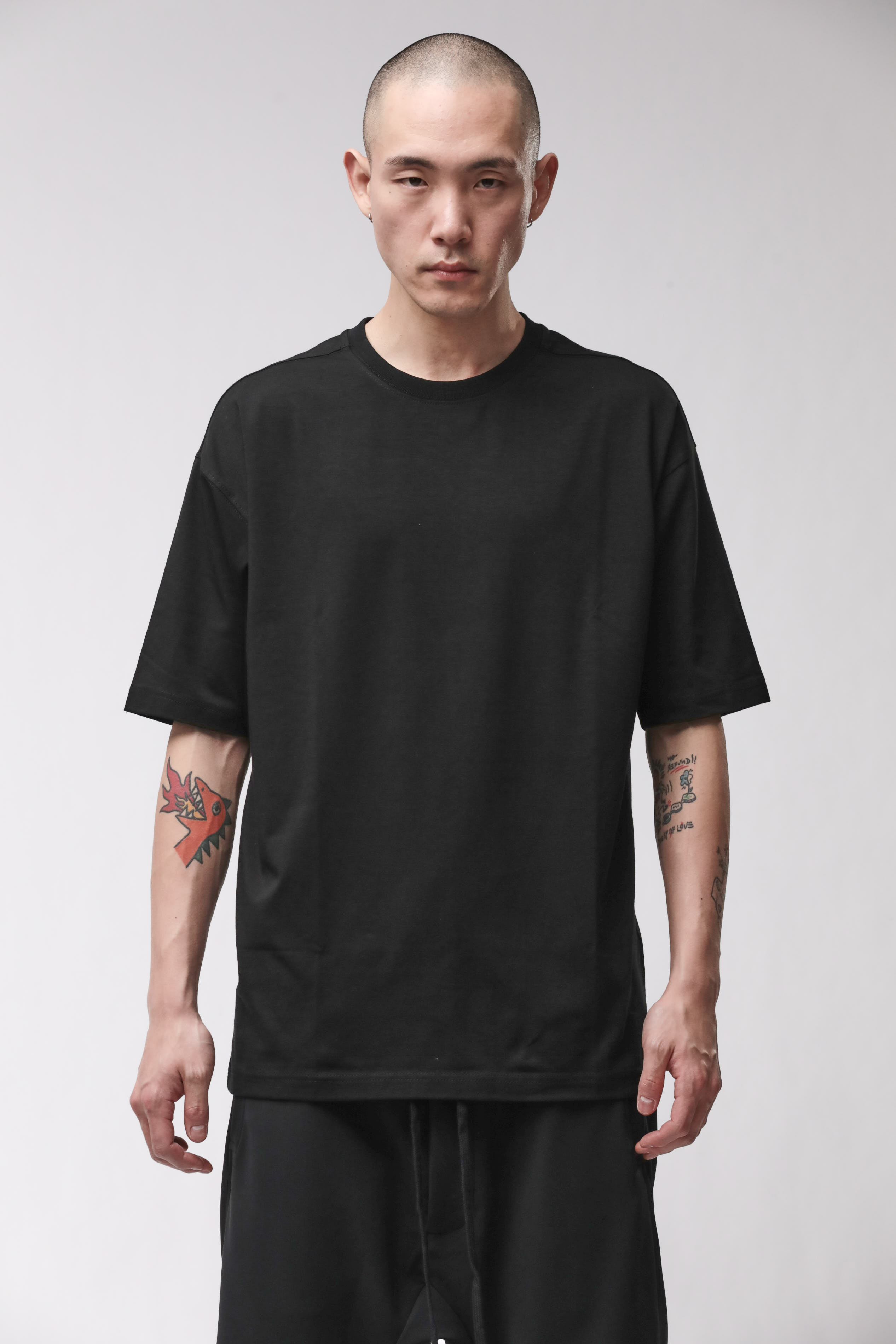 Thom Krom Printed Round Neck Shirt