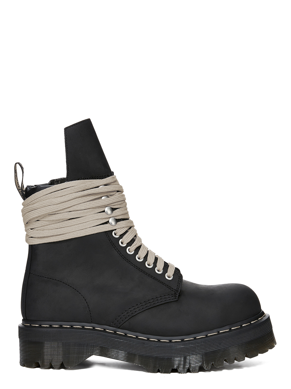 Rick Owens & Dr. Martens Quad Sole Steel Toe Boot 