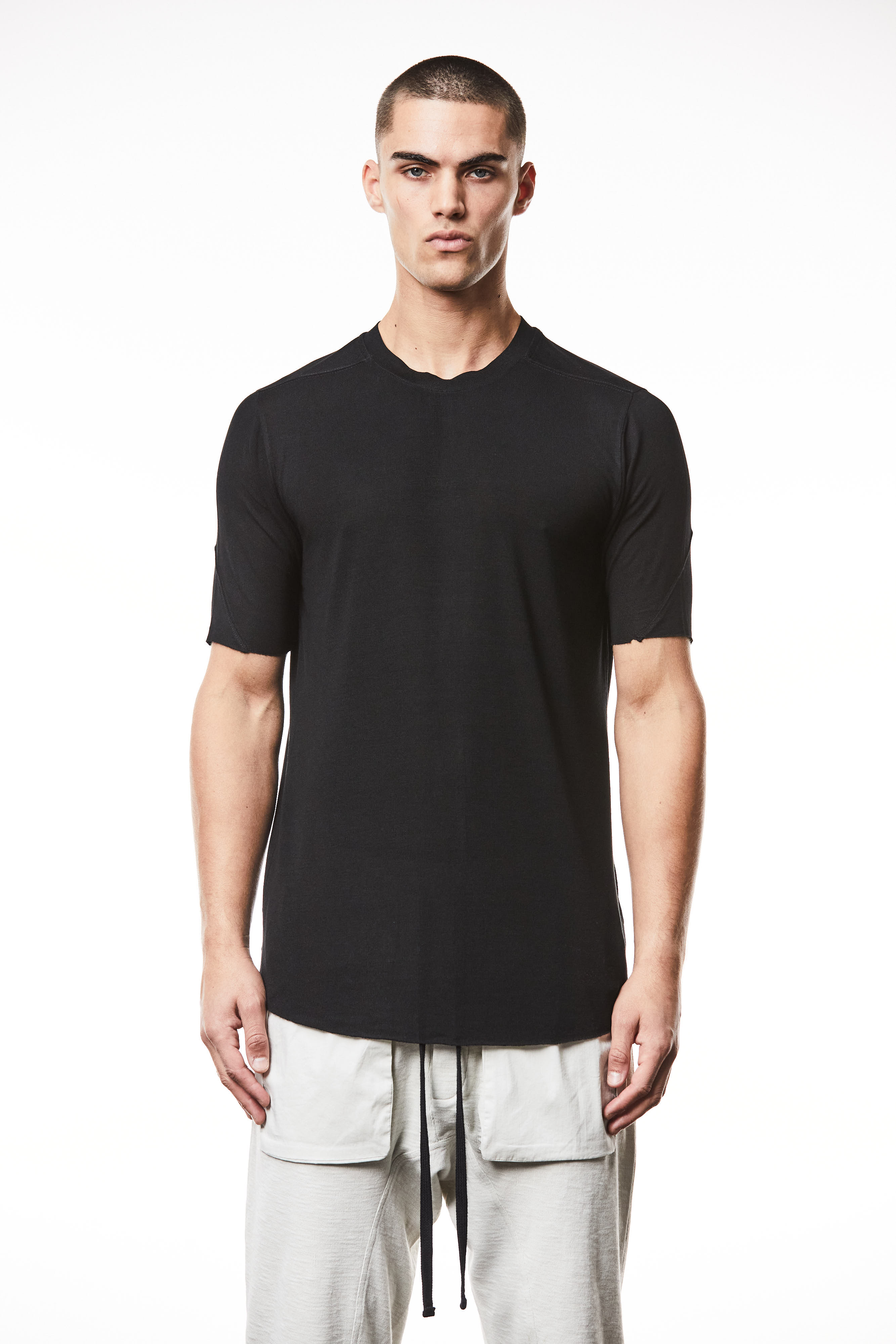 Thom Krom T-Shirt Black Thom Krom T-Shirt Black