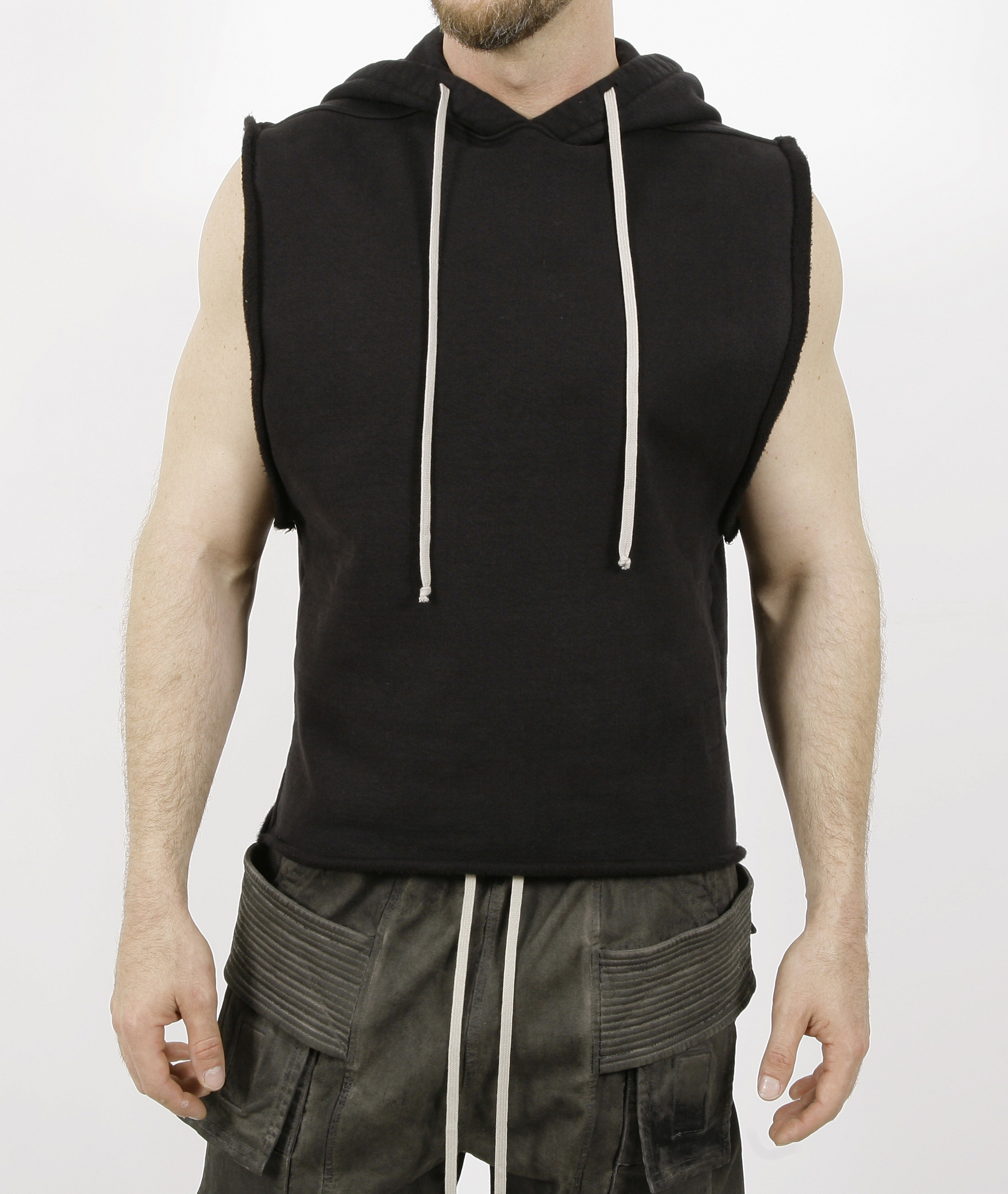 DRKSHDW by Rick Owens Hooded Tunic Black