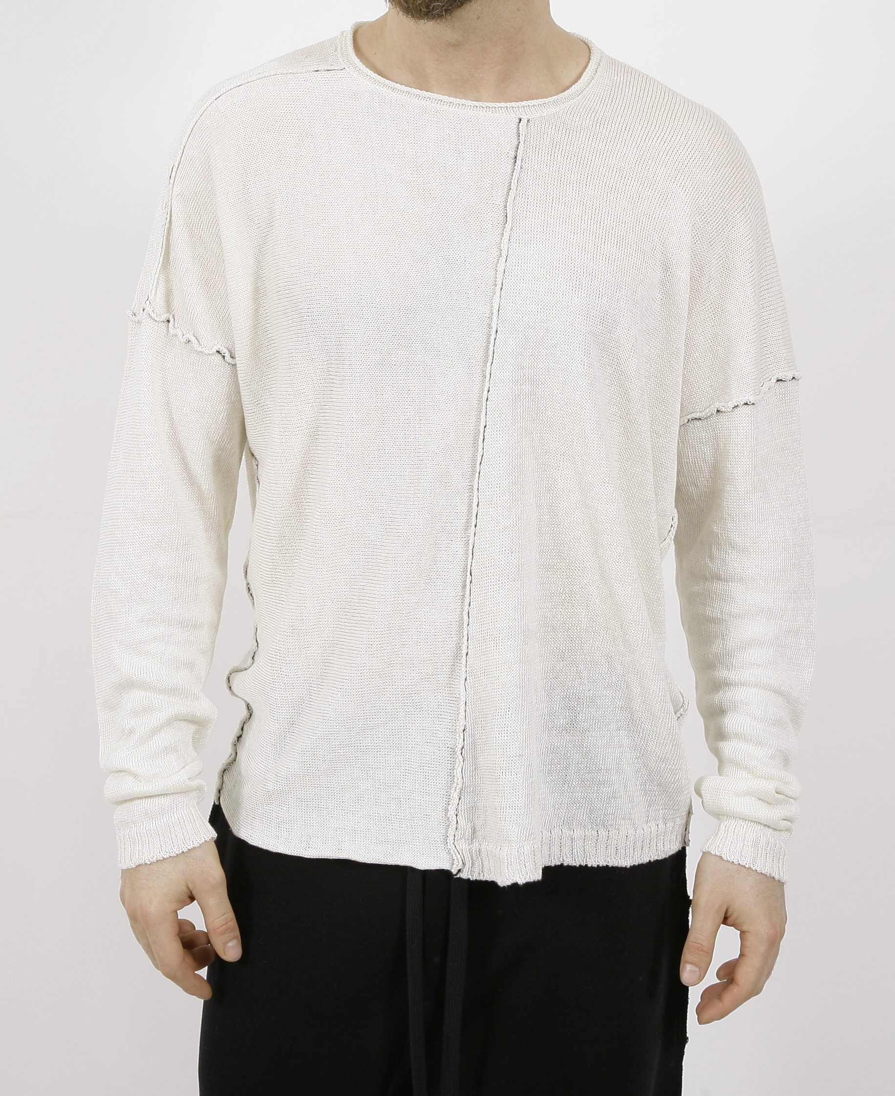 Isabel Benenato Leinen Pullover