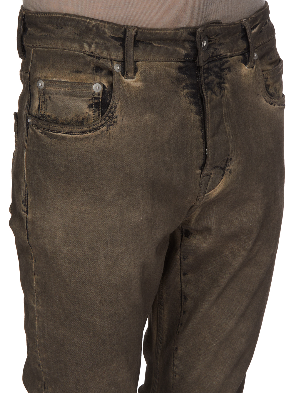 DRKSHDW by Rick Owens Detroit Cut Jeans Dust