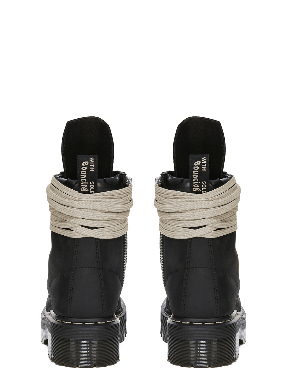 Rick Owens & Dr. Martens Quad Sole Steel Toe Boot 
