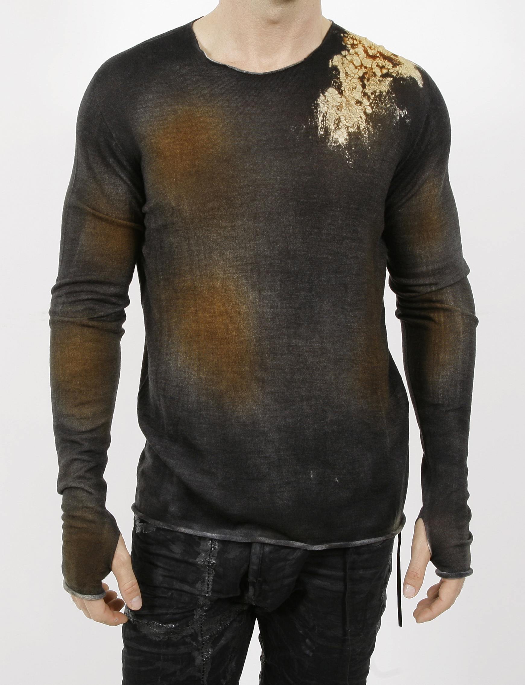MD75 Pullover Black Suket  