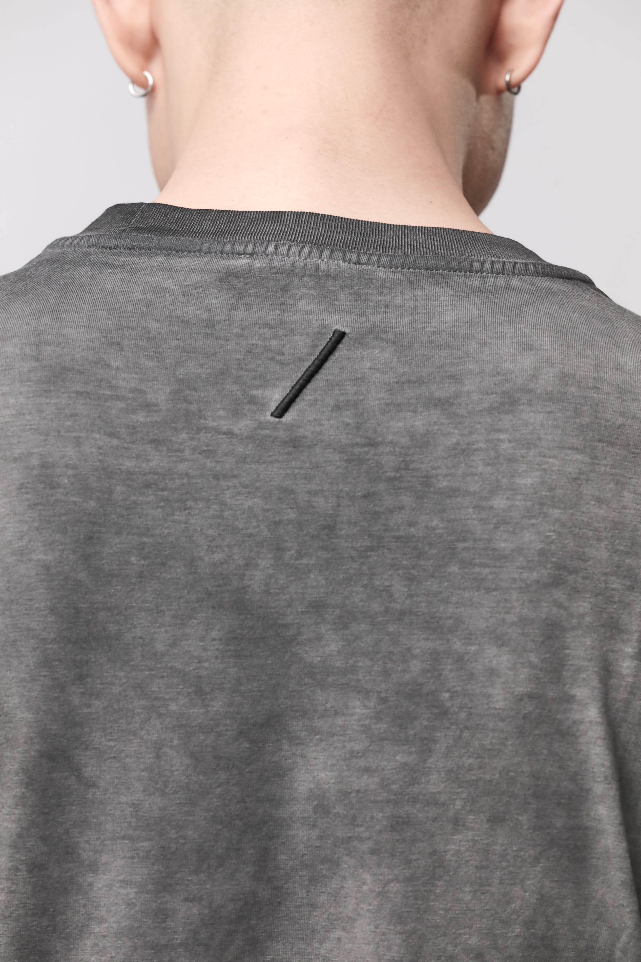 Thom Krom Round Neck Shirt Grey