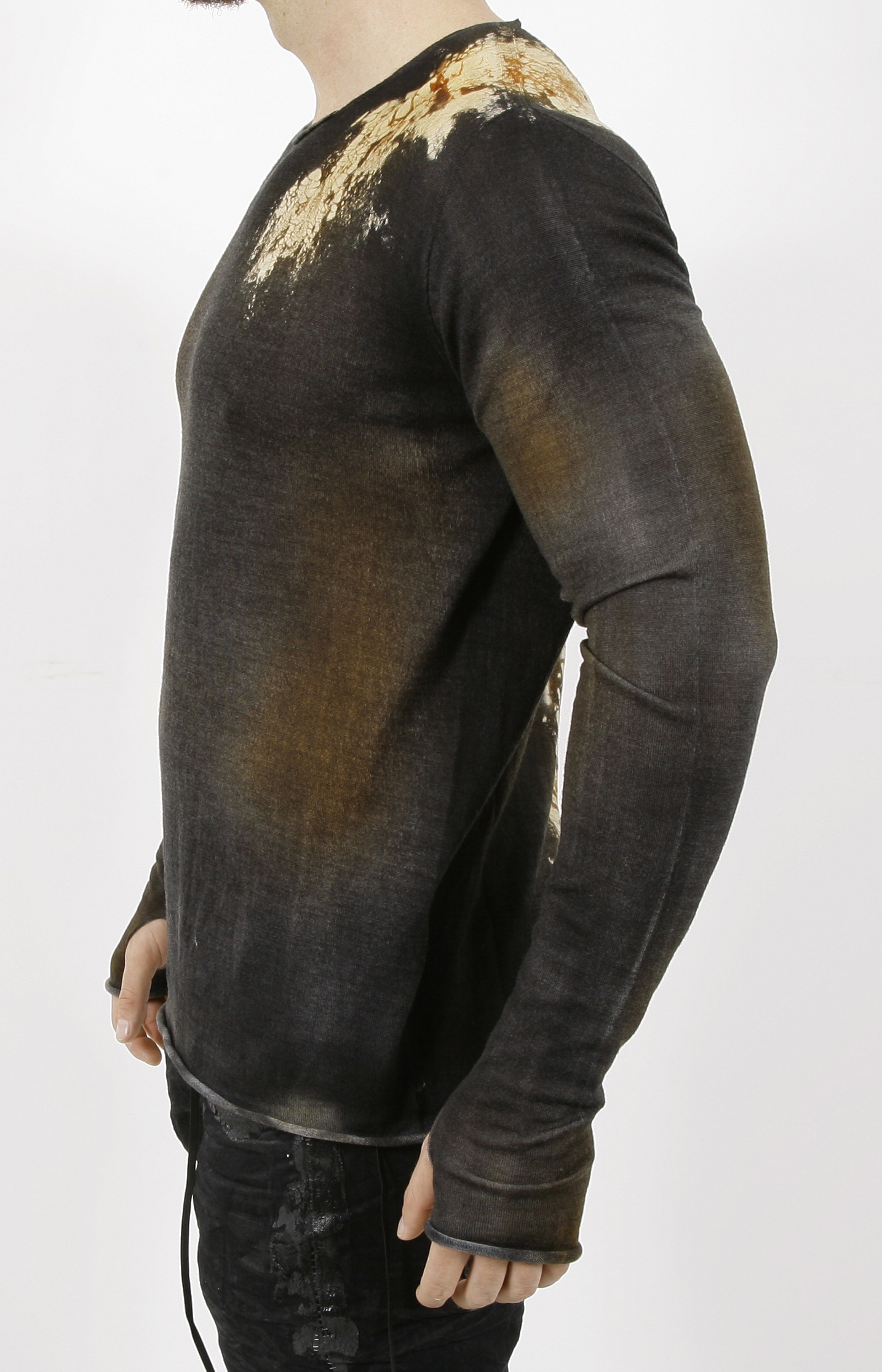 MD75 Pullover Black Suket  