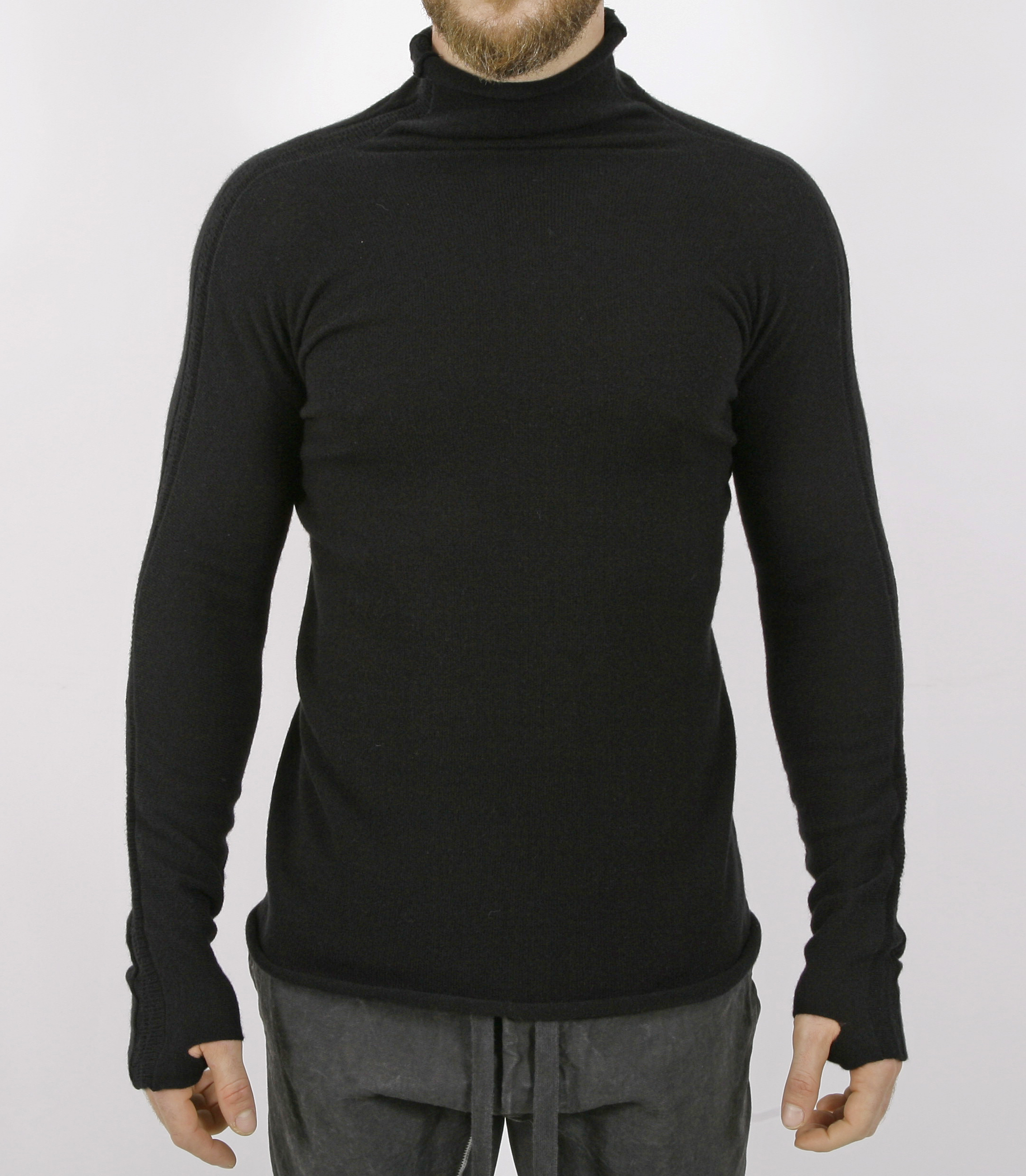 Isaac Sellam Cashmere High Neck Black