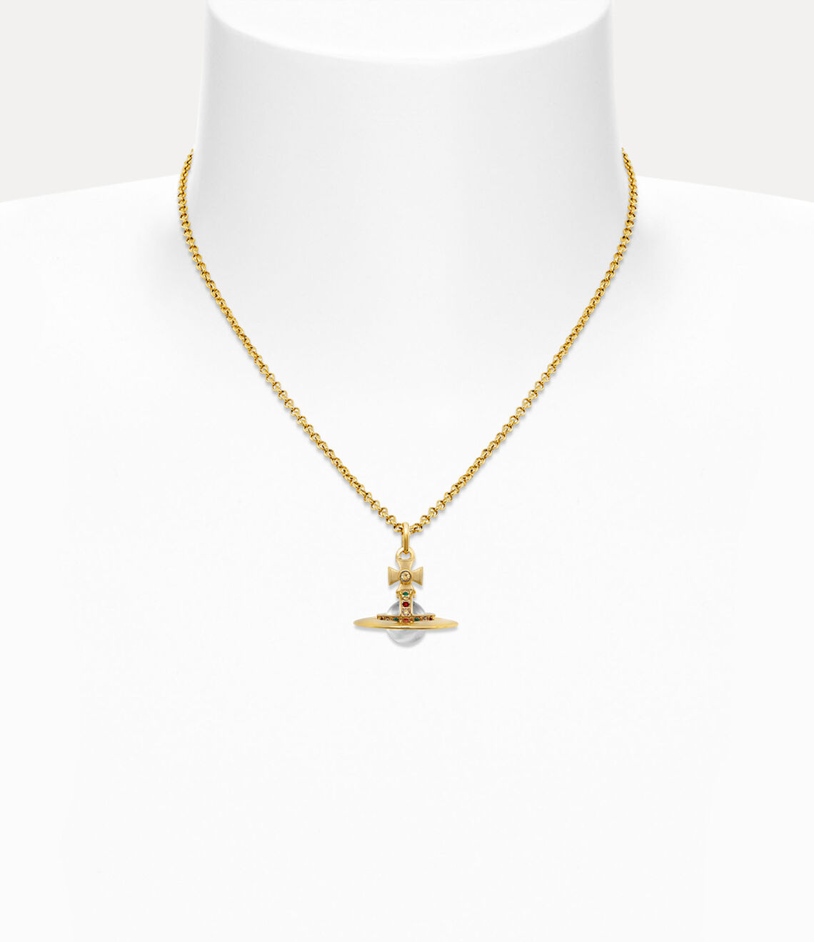 Vivienne Westwood New Tiny orb Pendant gold