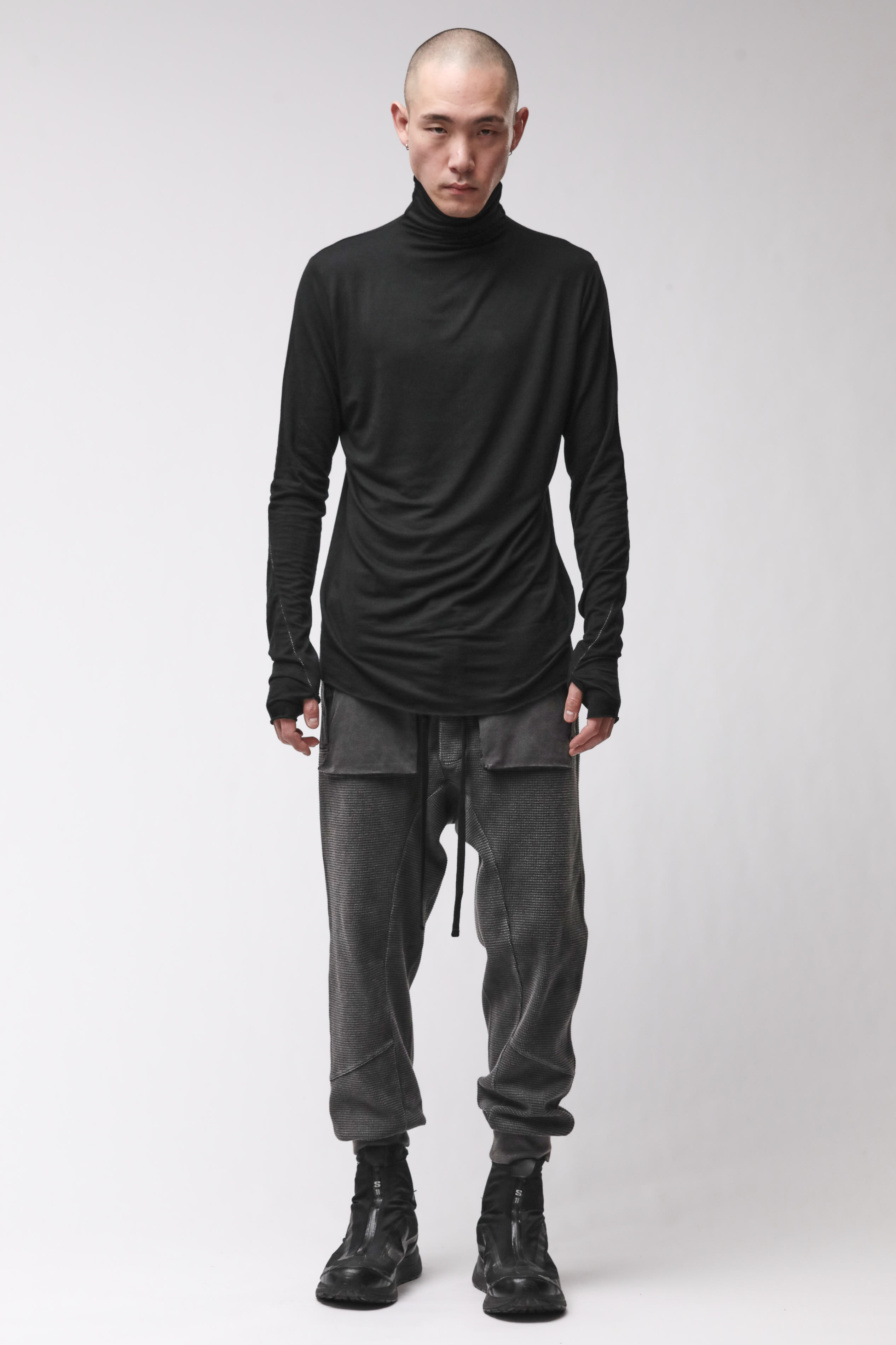 Thom Krom Roll Neck Shirt Cashmere
