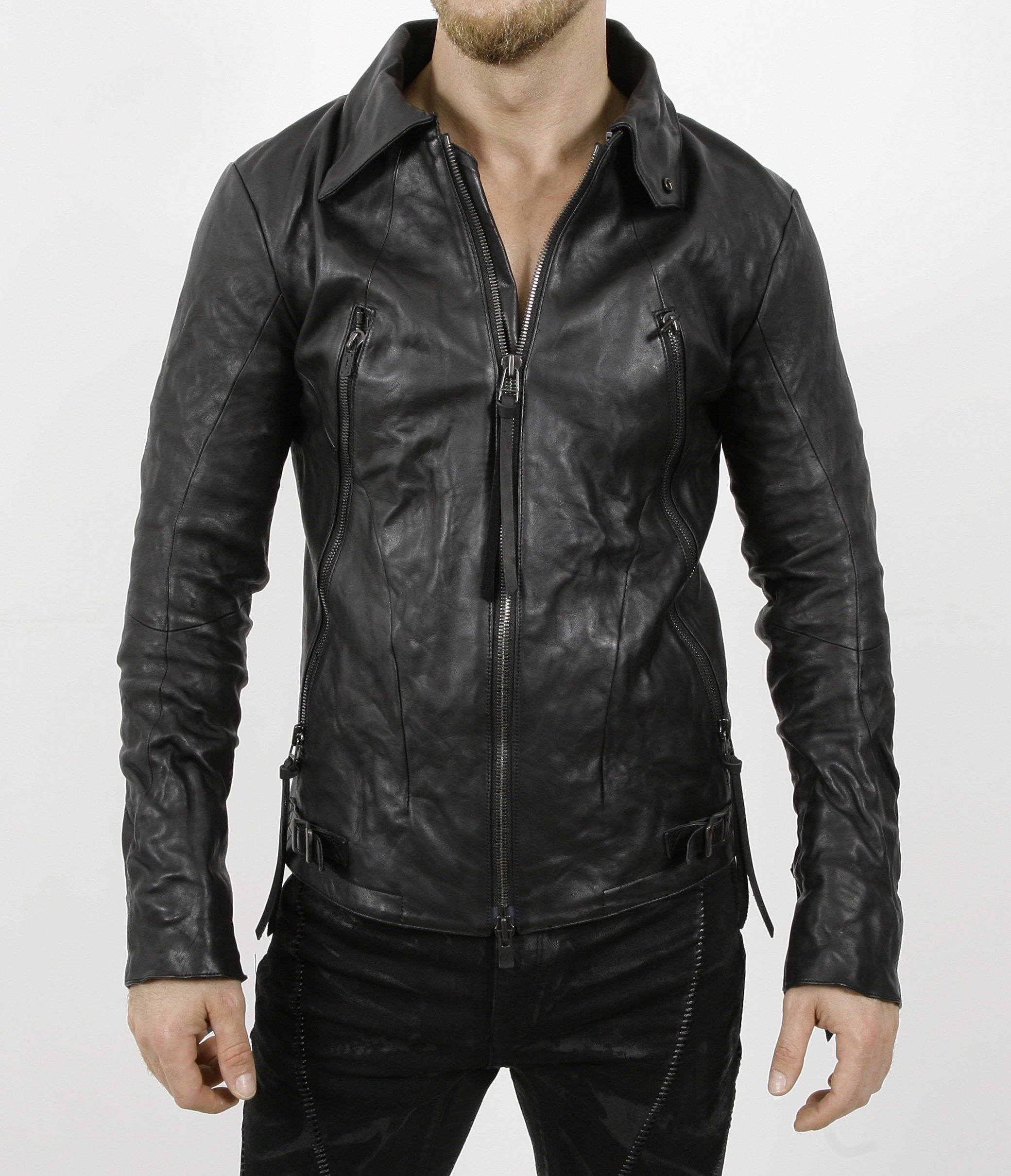 D.Hygen Horse Leather Jacket