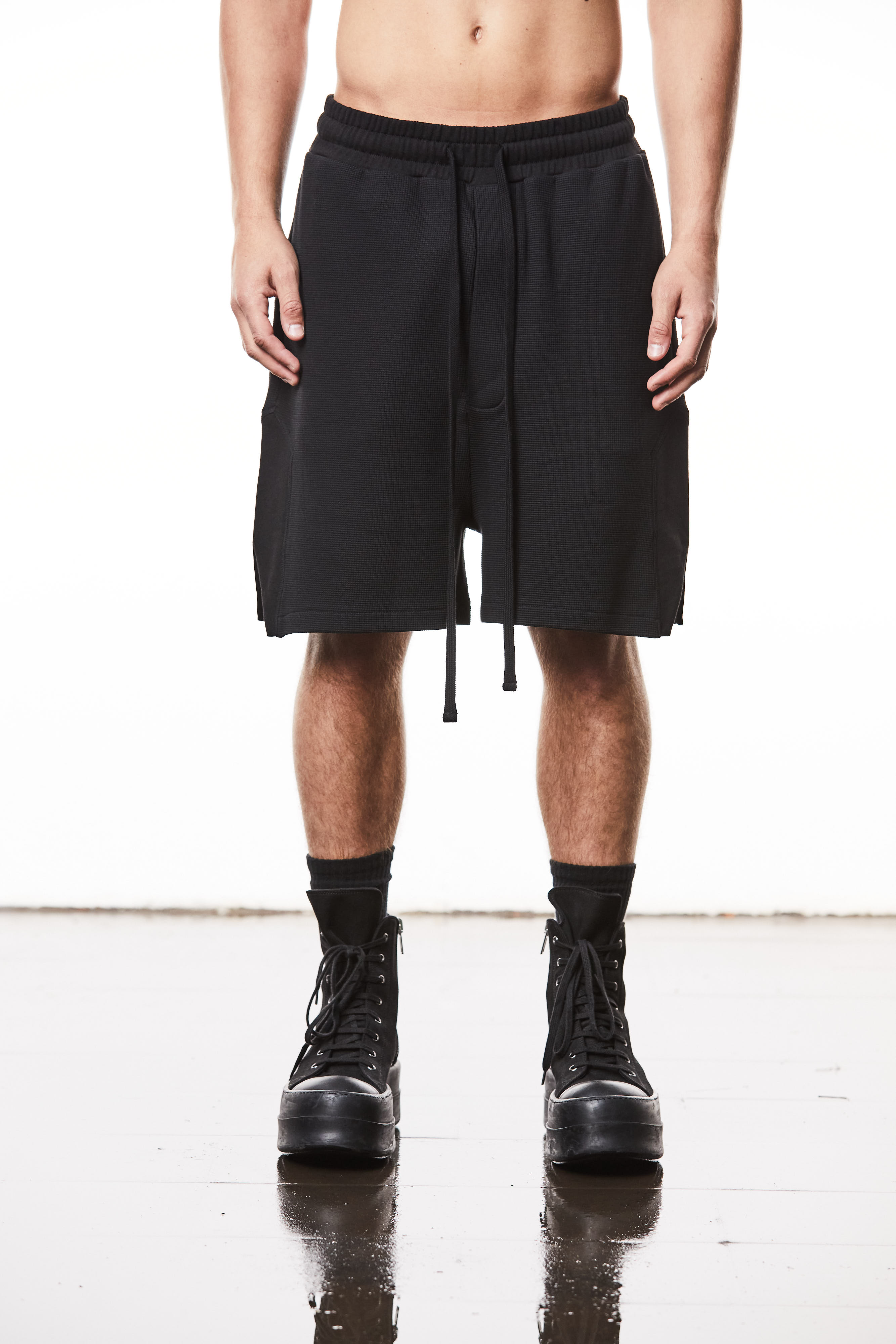 Thom Krom Matmix Shorts Black  