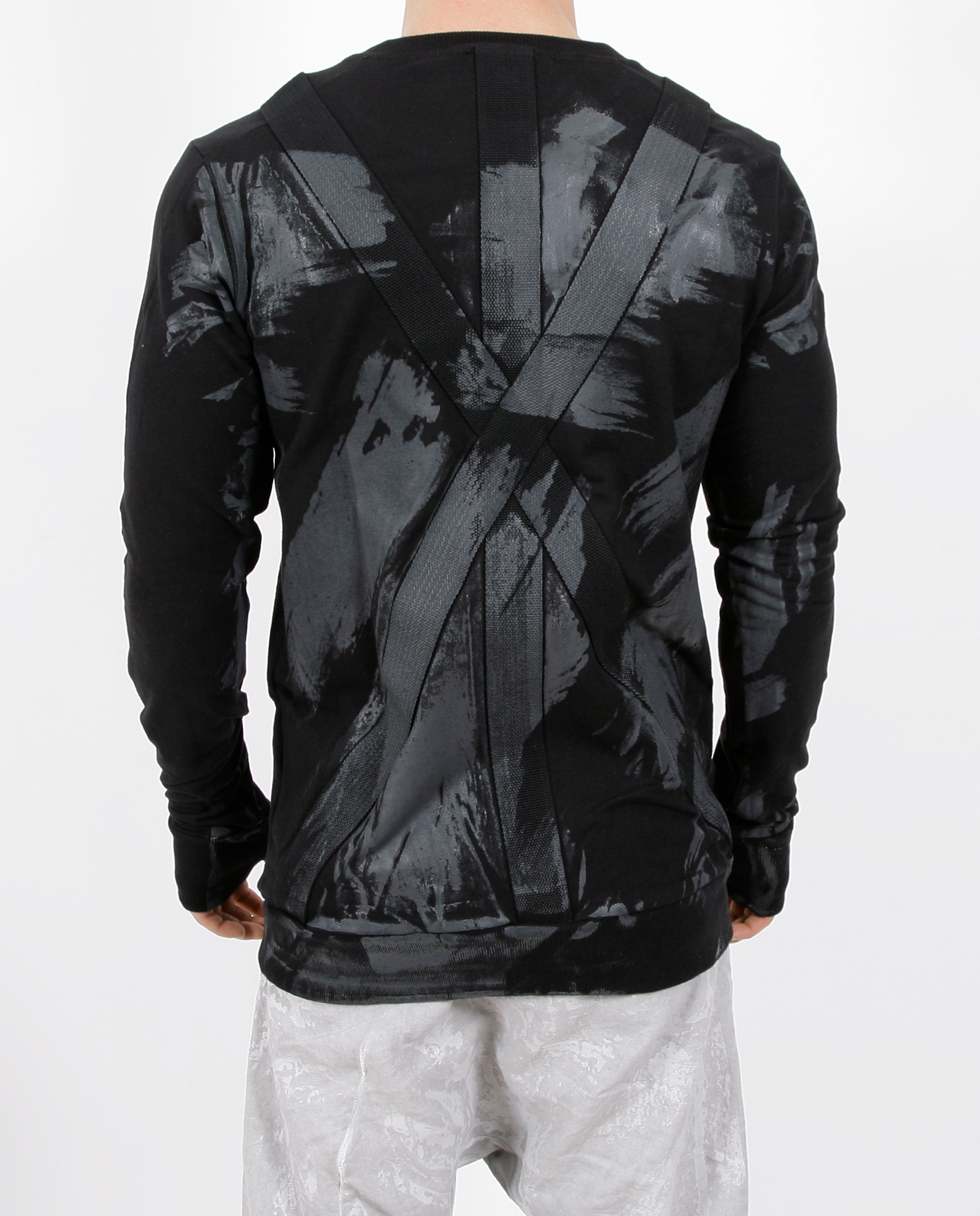 Army of me X- Back Sweatshirt Rubbirized