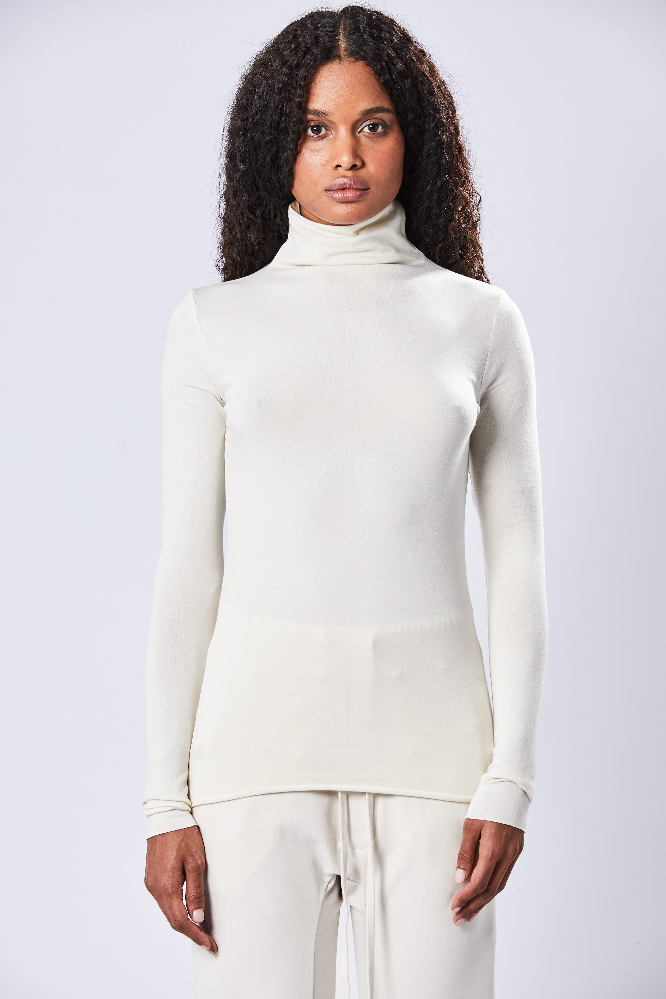Thom Krom Highneck Sleeve Bone