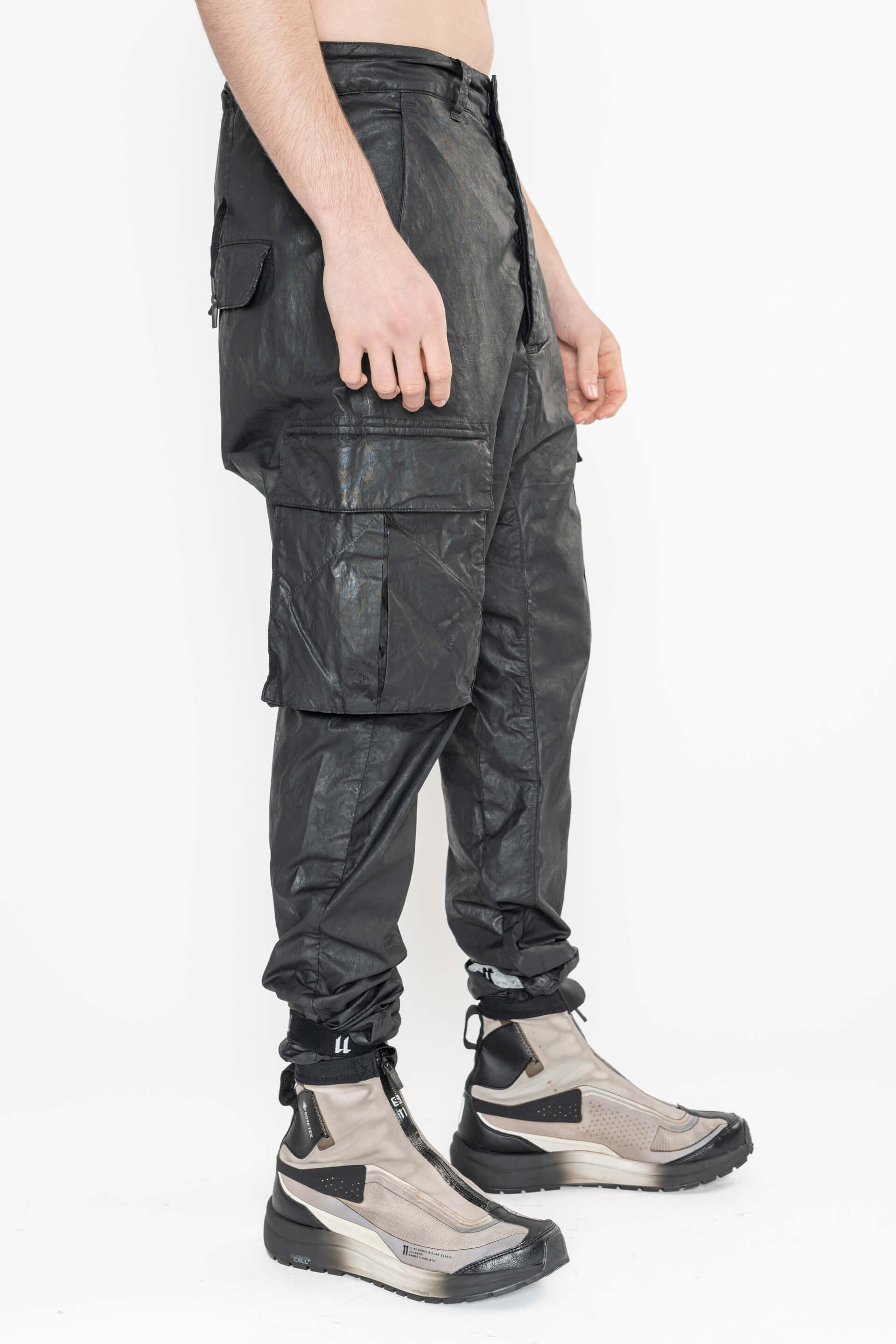 11 by Boris Bidjan Saberi Coated Cargo Pant