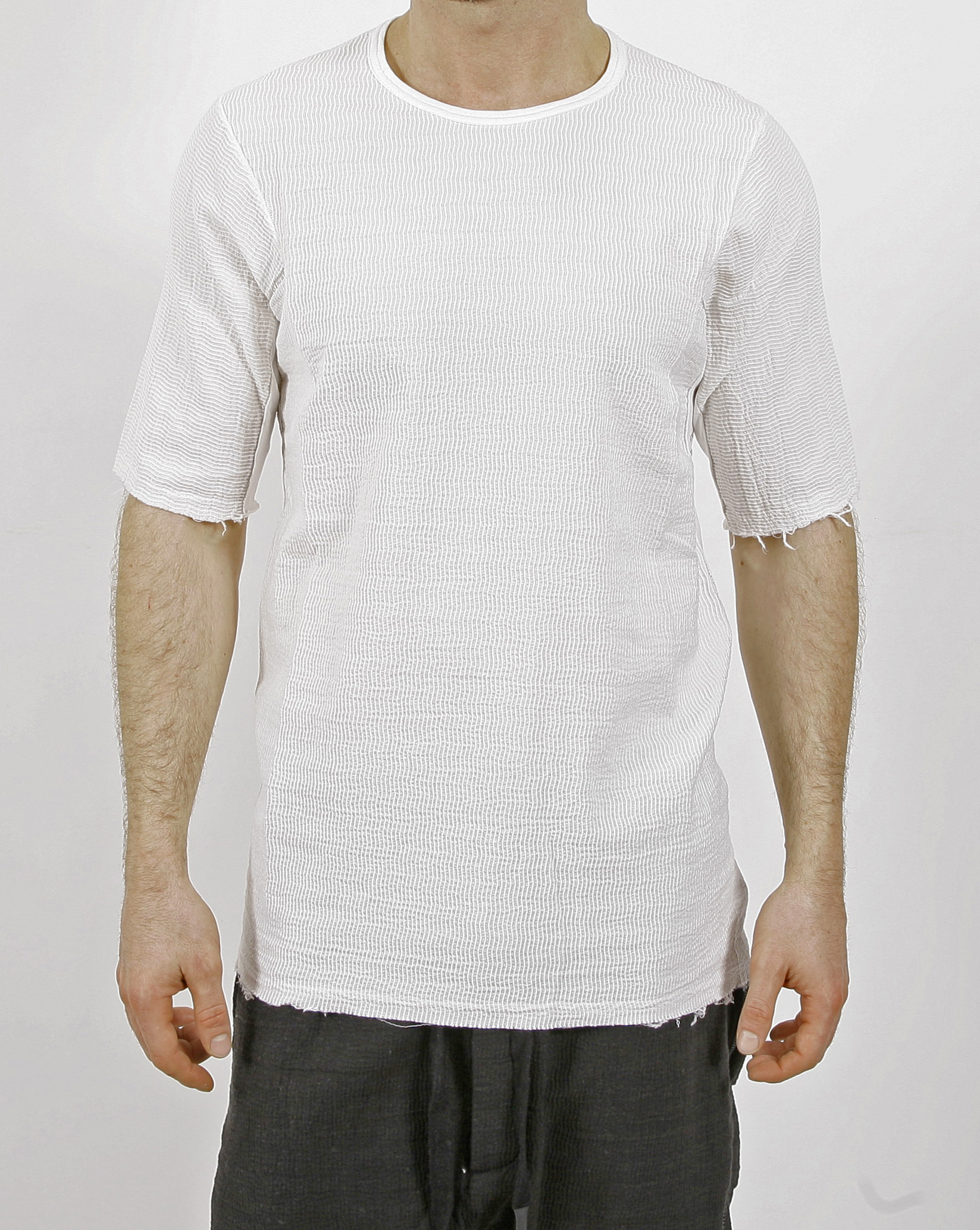 Isaac Sellam Loyal T- Shirt Micro Ondes White