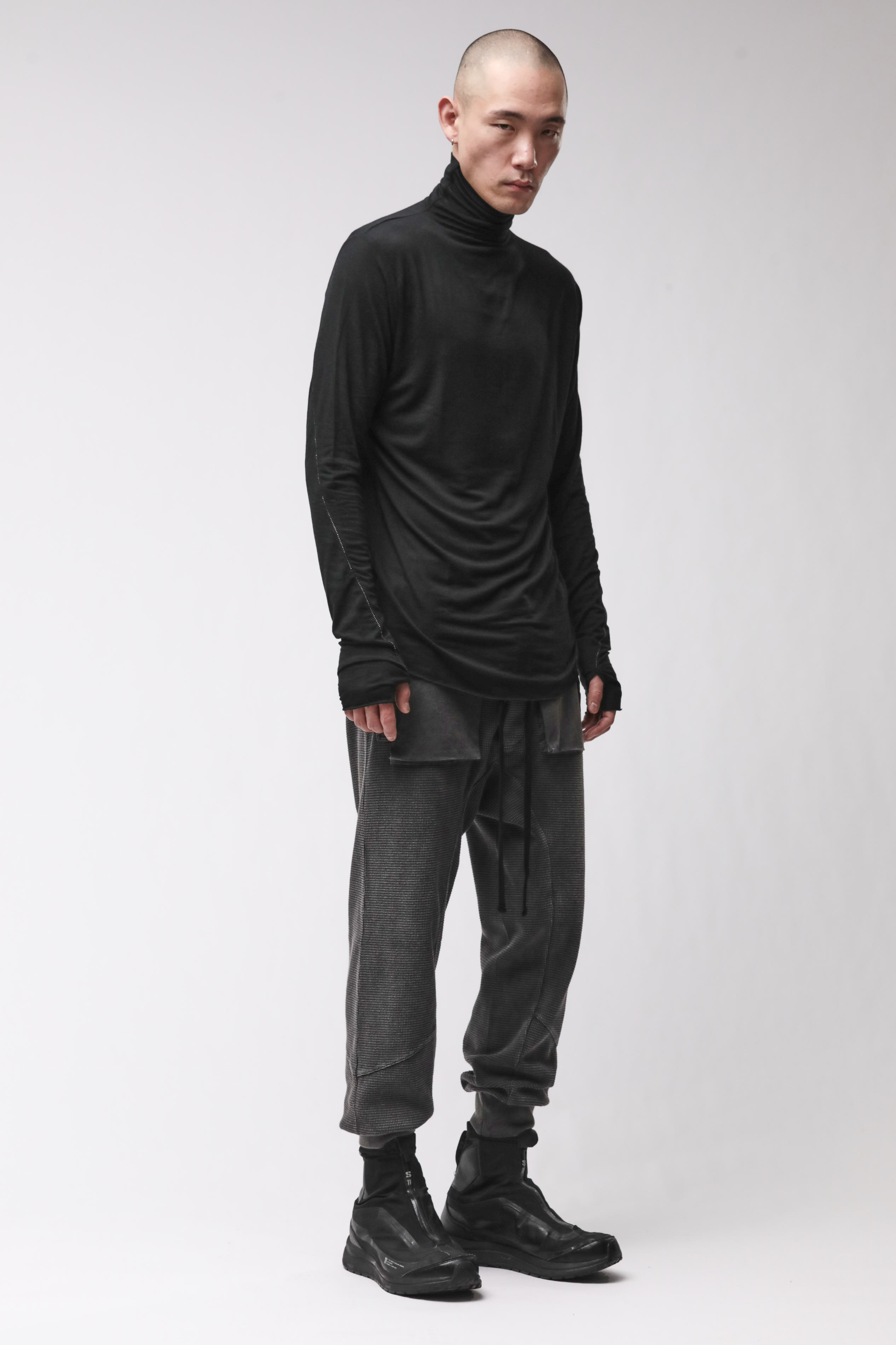 Thom Krom Roll Neck Shirt Cashmere
