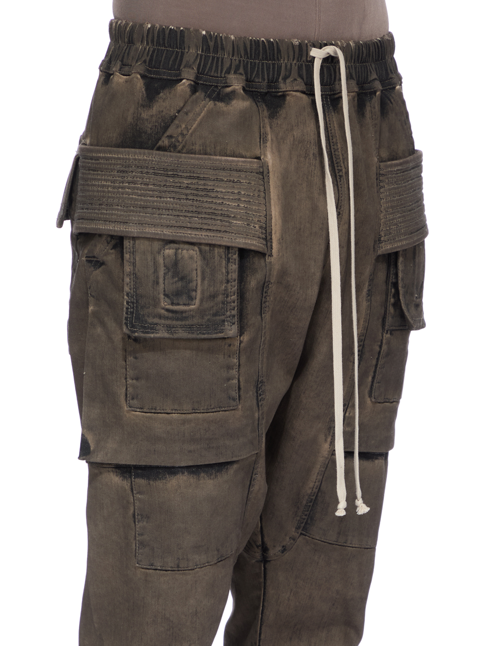 DRKSHDW by Rick Owens Creatch Cargo Jeans Dust