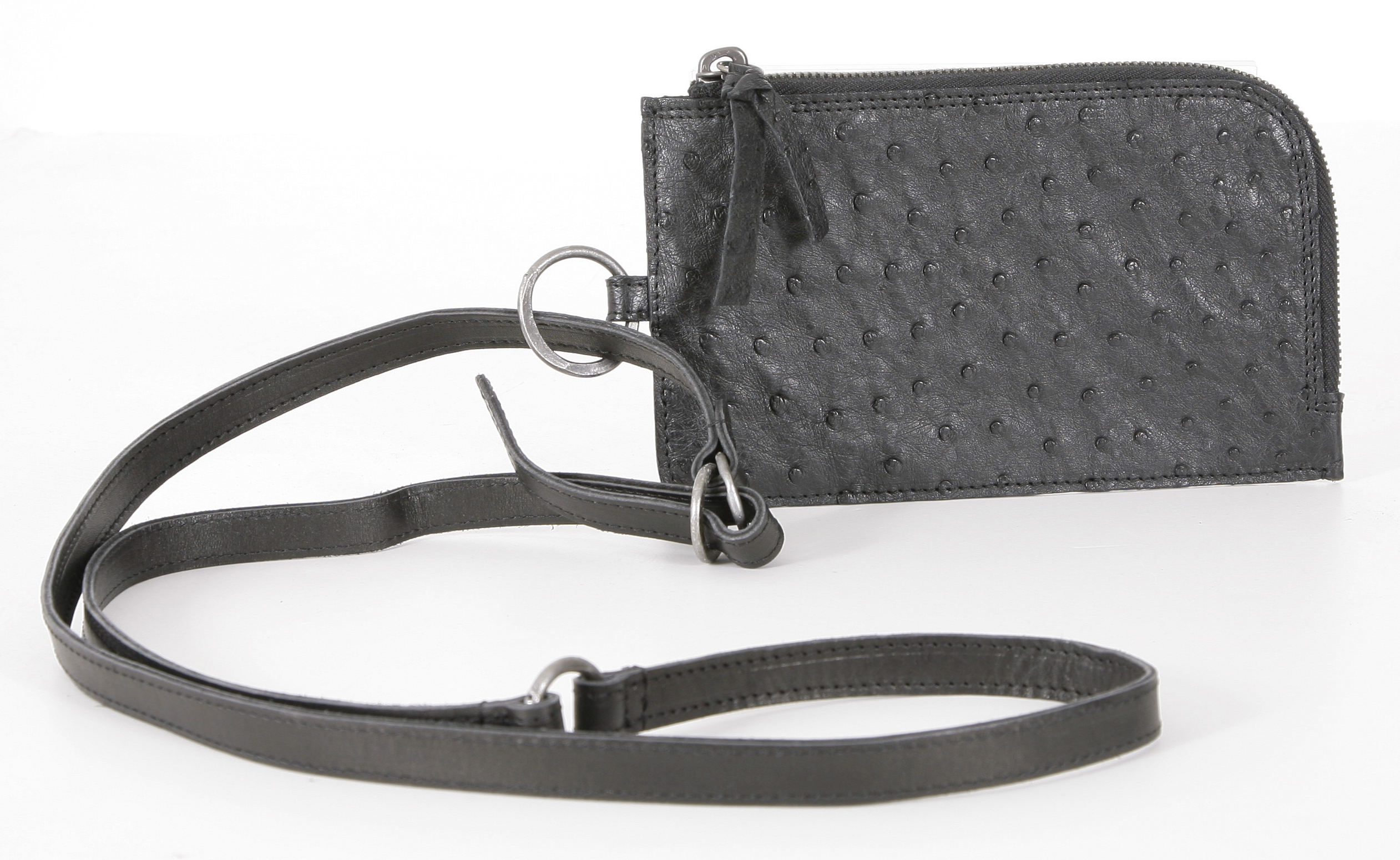 Tagliovivo Zip Wallet XL Ostrich