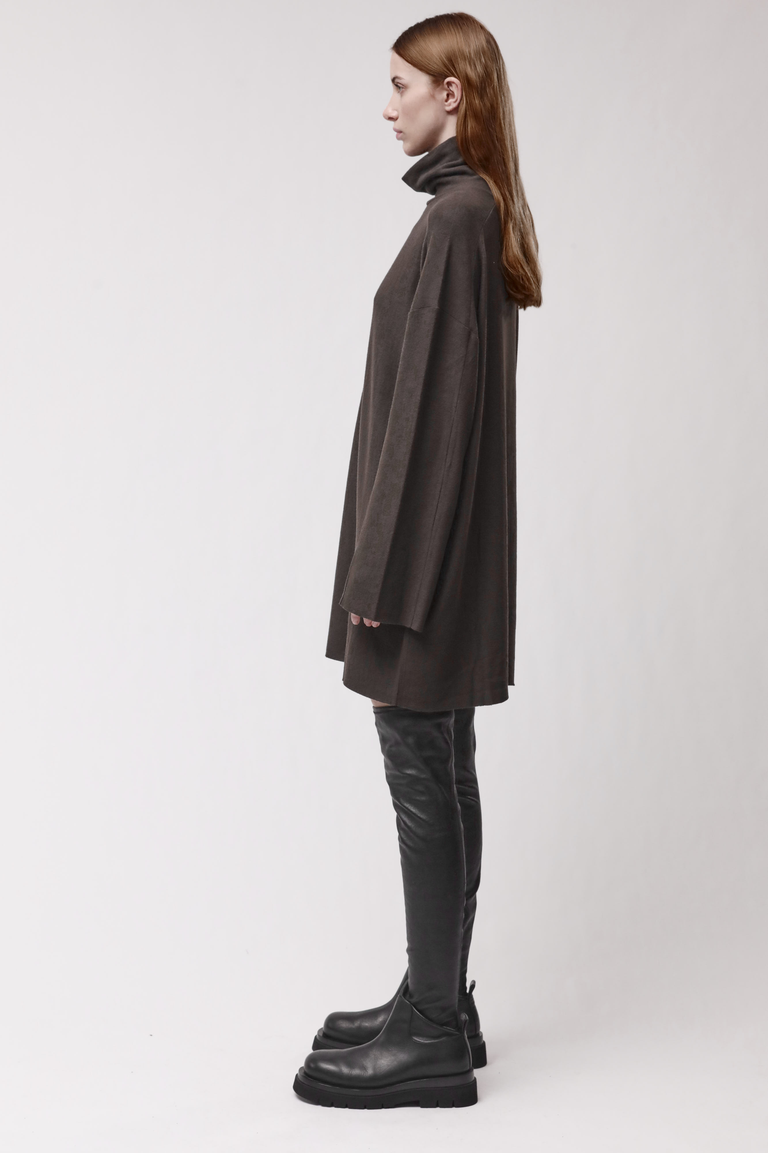Thom Krom Kleid WD72 cold brown