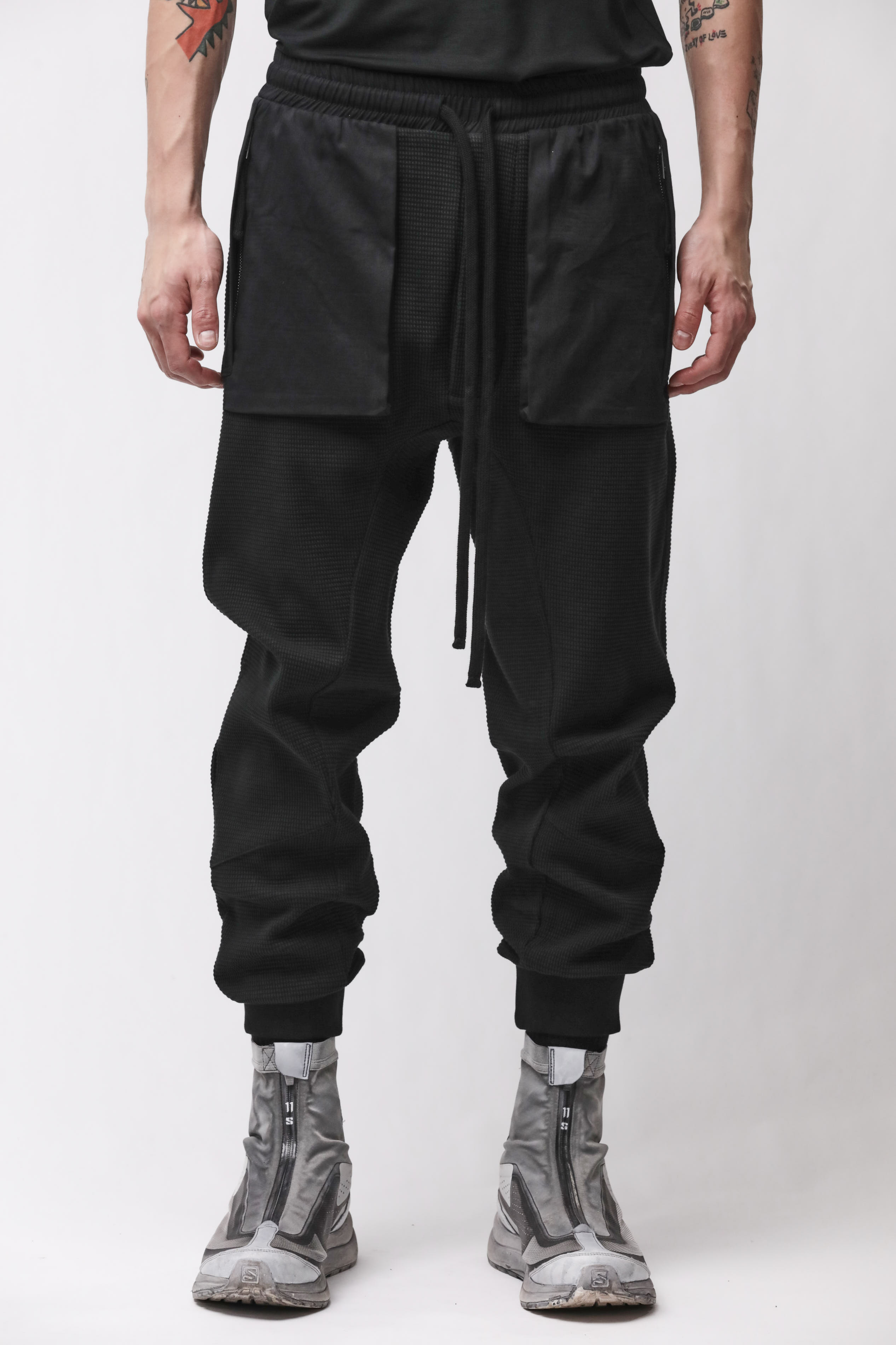 Thom Krom Drop Crotch Trousers