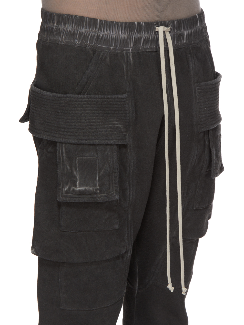 DRKSHDW by Rick Owens Creatch Cargo Faded Black