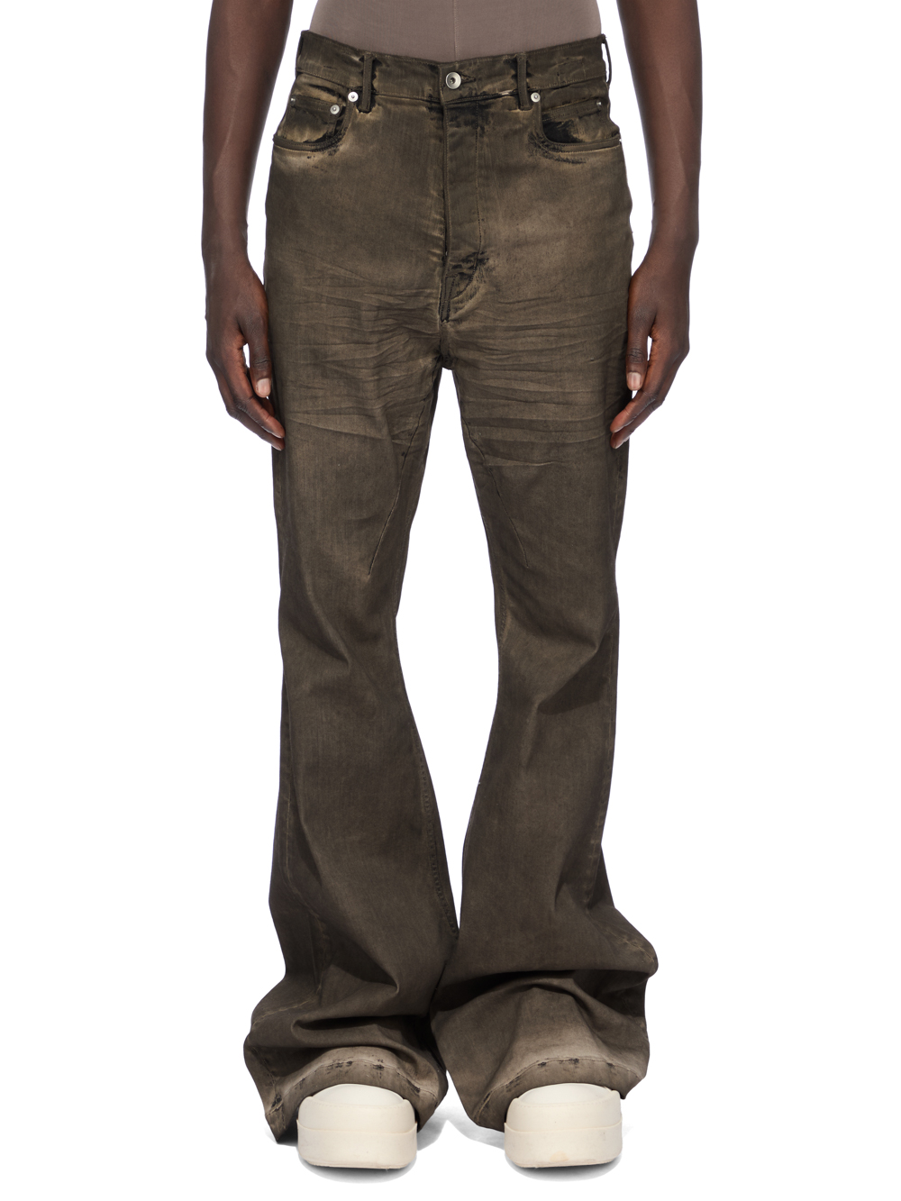 DRKSHDW by Rick Owens Bolan Bootcut Dust