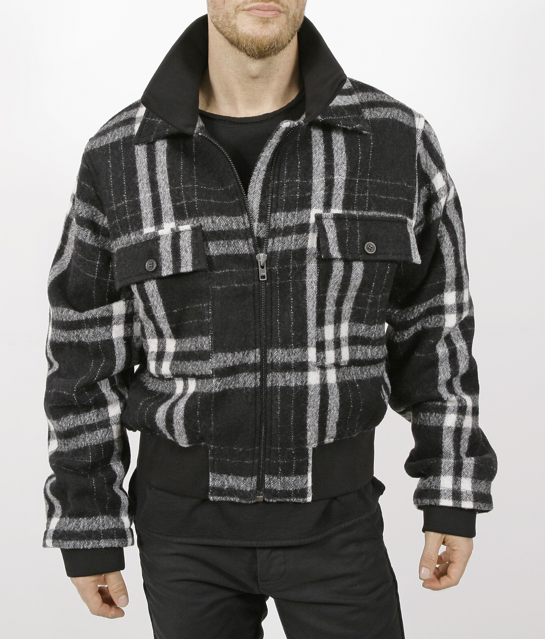 Hannes Roether Checkered Jacket