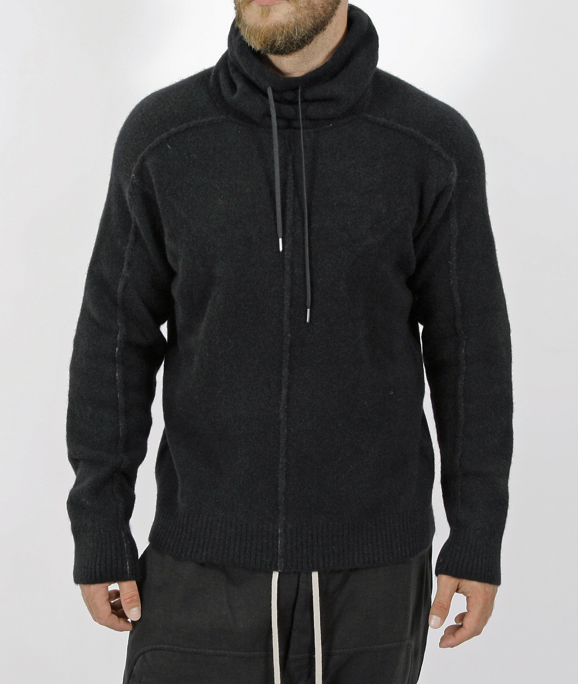 Isabel Benenato Yak knit high neck