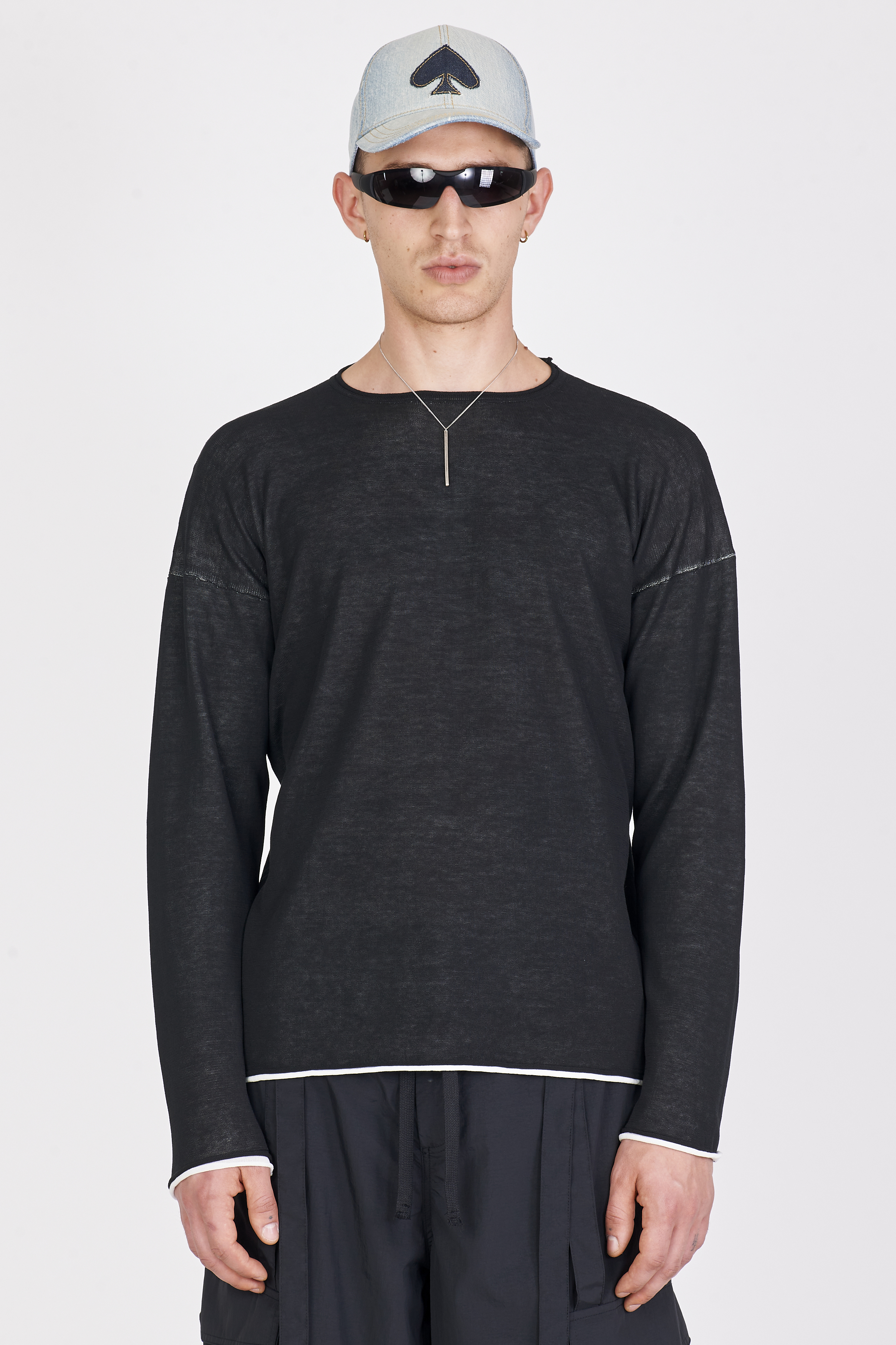 Isabel Benenato double layer Longsleeve