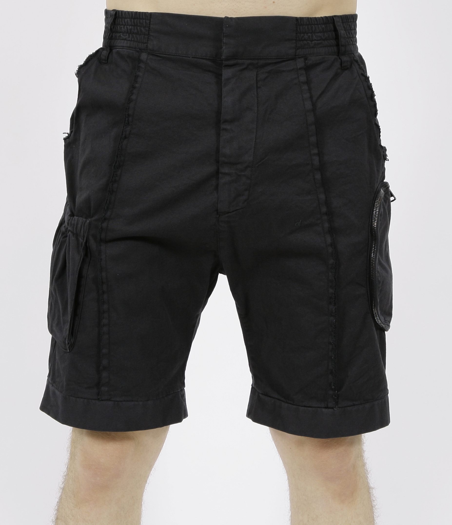 Nostra Santissima Cargo Shorts  Black