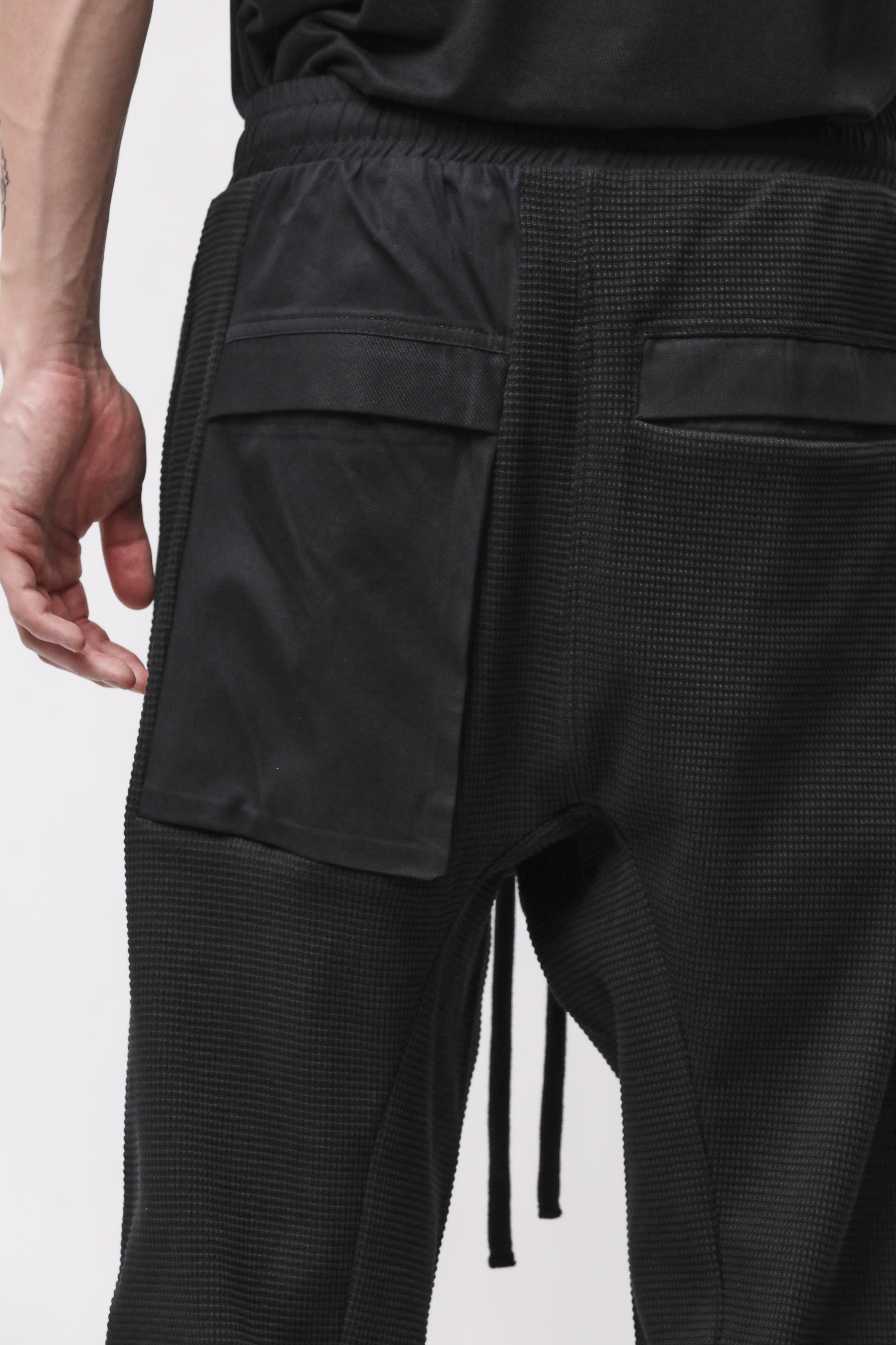 Thom Krom Drop Crotch Trousers