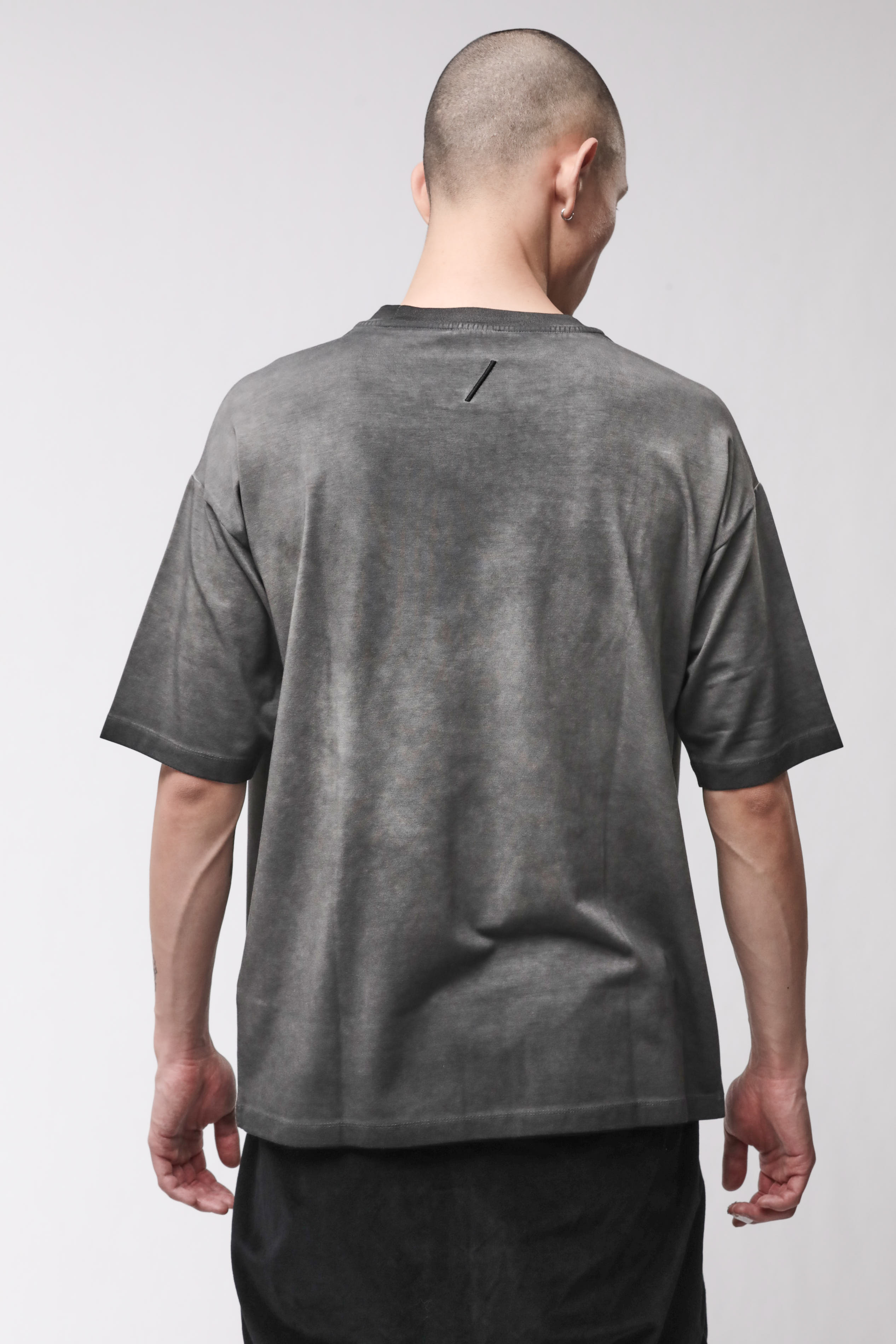 Thom Krom Round Neck Shirt Grey