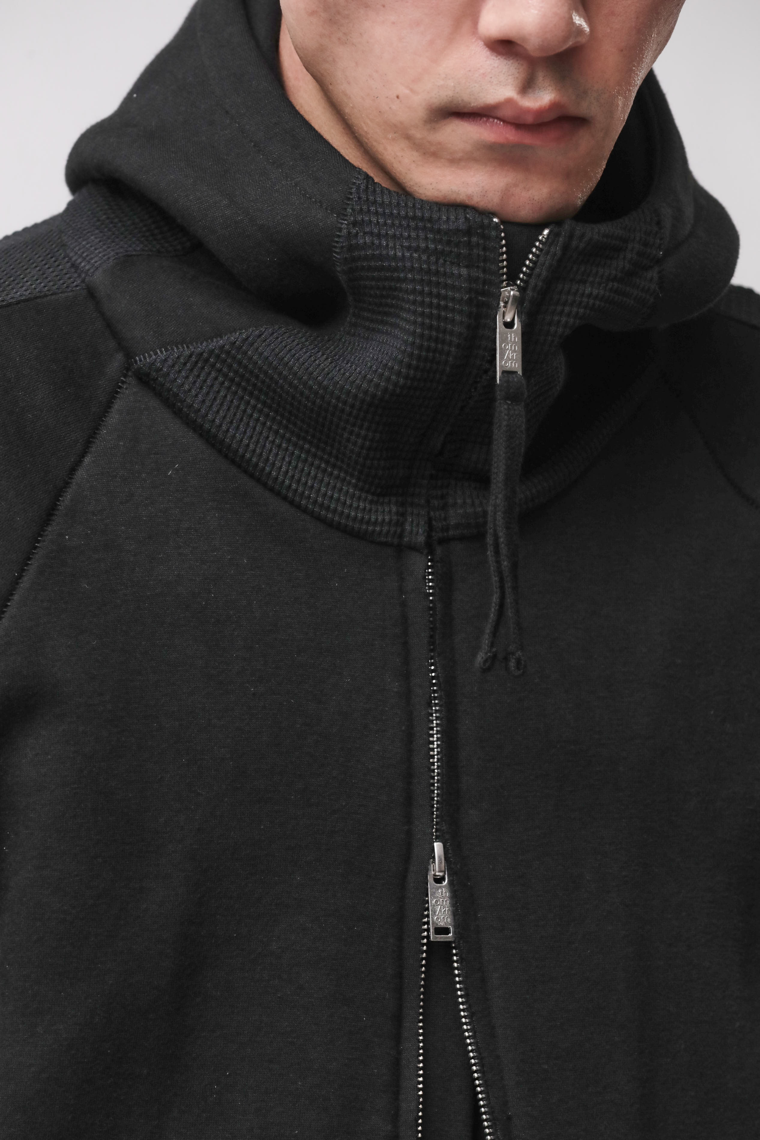 Thom Krom Hooded Zip Jacket