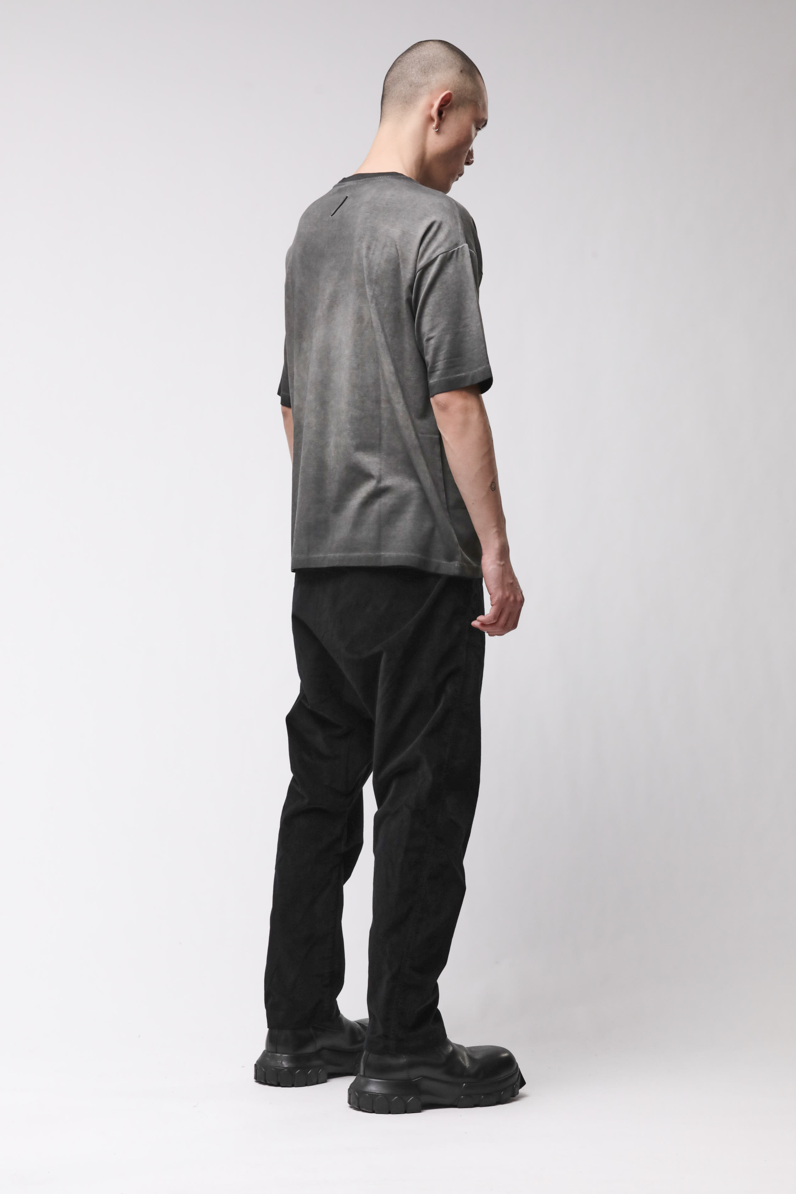 Thom Krom Round Neck Shirt Grey