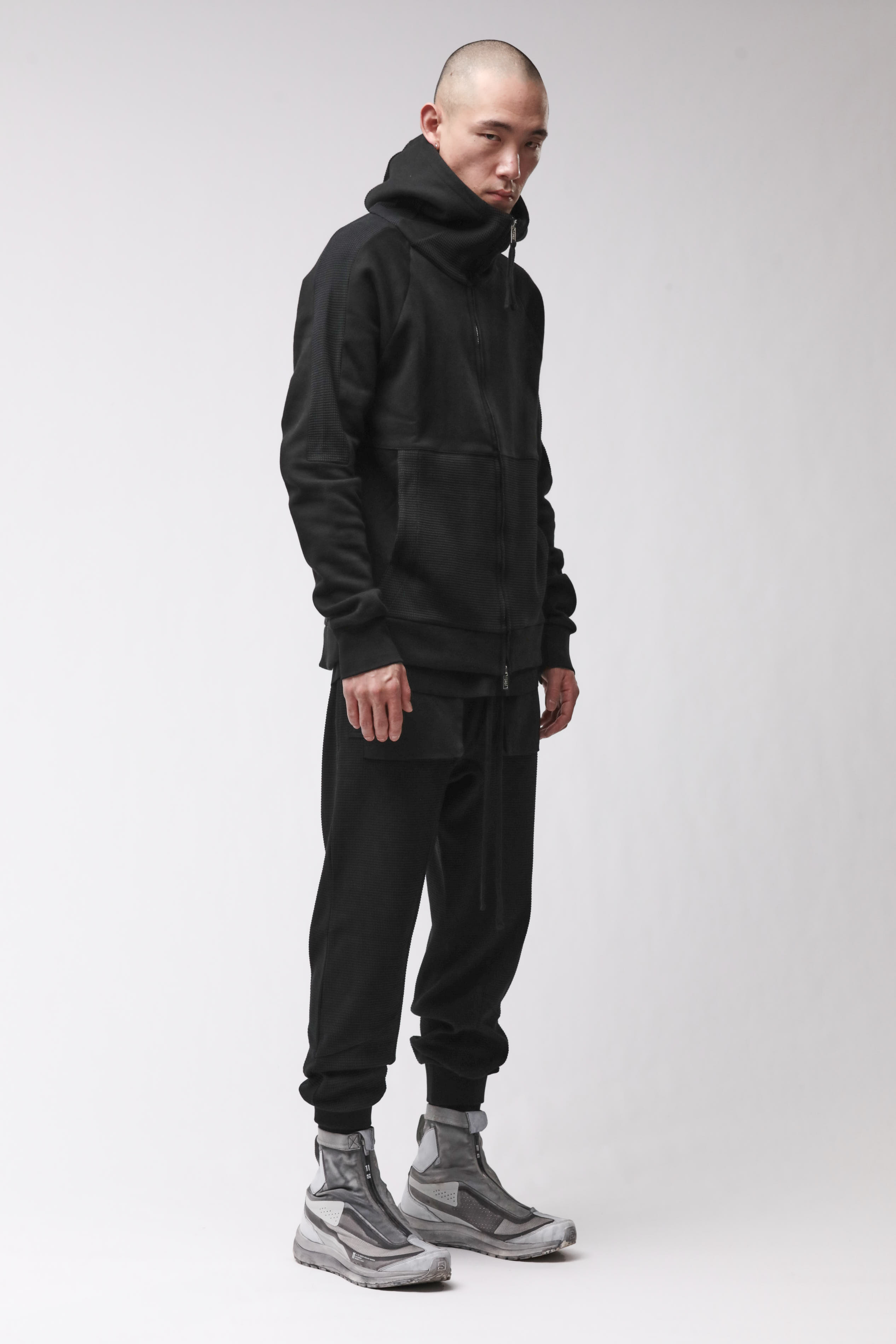 Thom Krom Hooded Zip Jacket