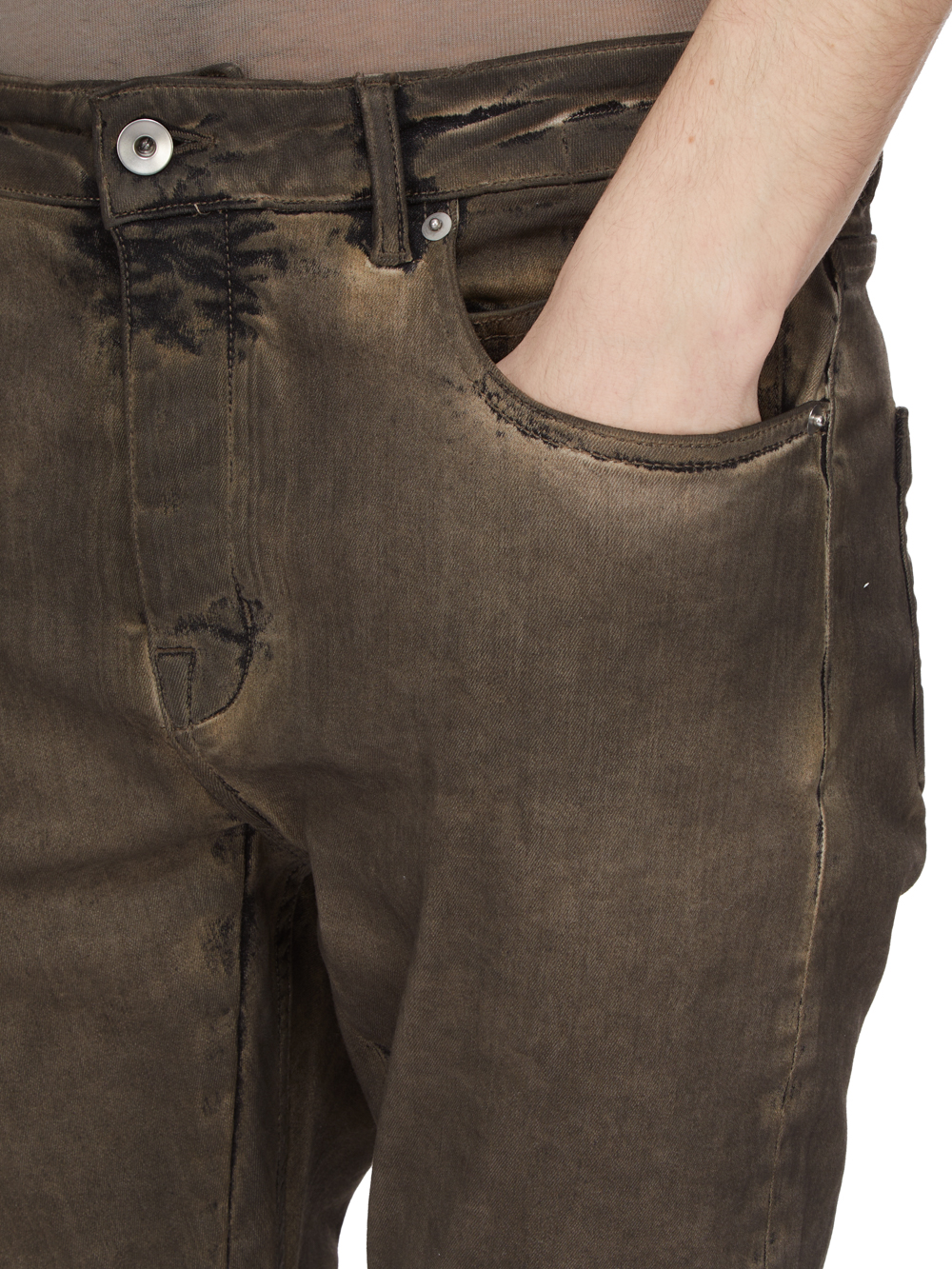 DRKSHDW by Rick Owens Detroit Cut Jeans Dust