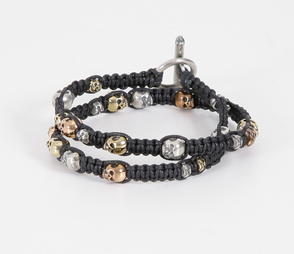 Tobias Wistisen Skull Bead Bracelet